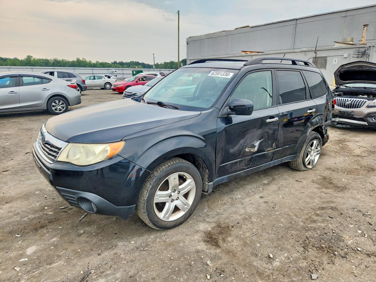 2010 Subaru Forester 2.5x Limited Black vin: JF2SH6DC6AH803697