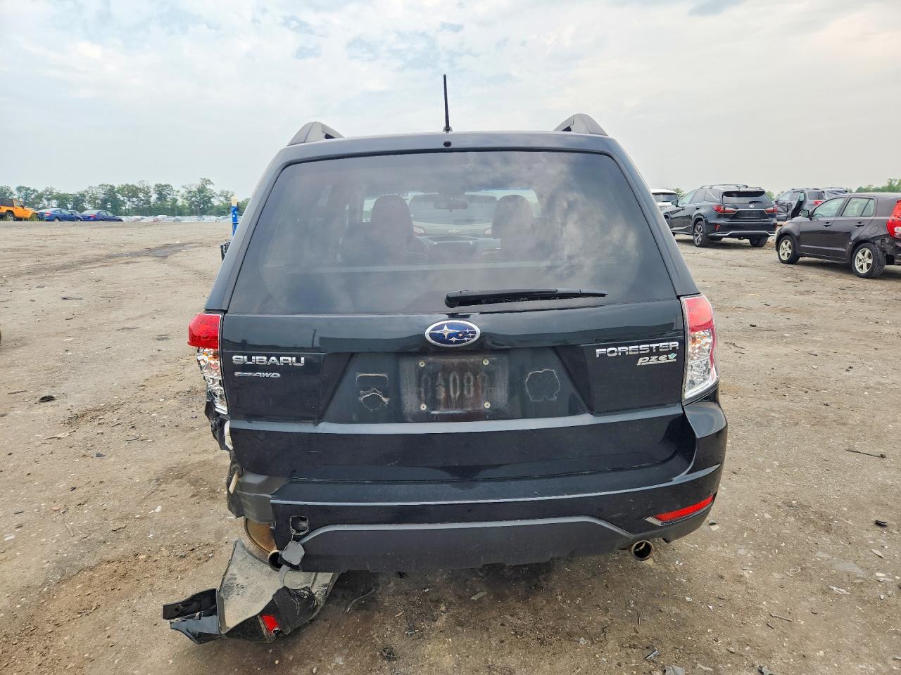 2010 Subaru Forester 2.5x Limited Черный vin: JF2SH6DC6AH803697