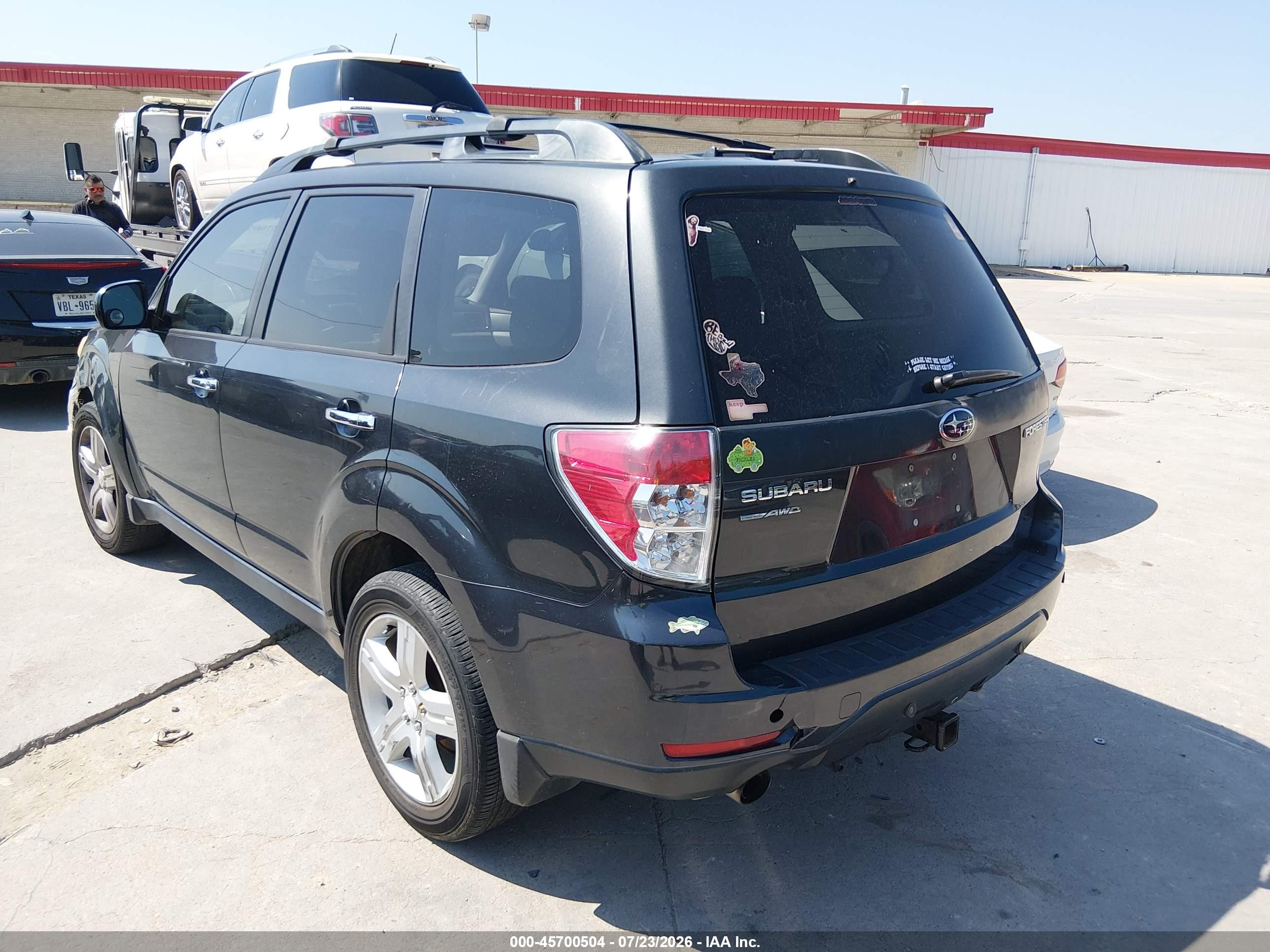 2010 Subaru Forester 2.5x Limited Gray vin: JF2SH6DC6AH908580