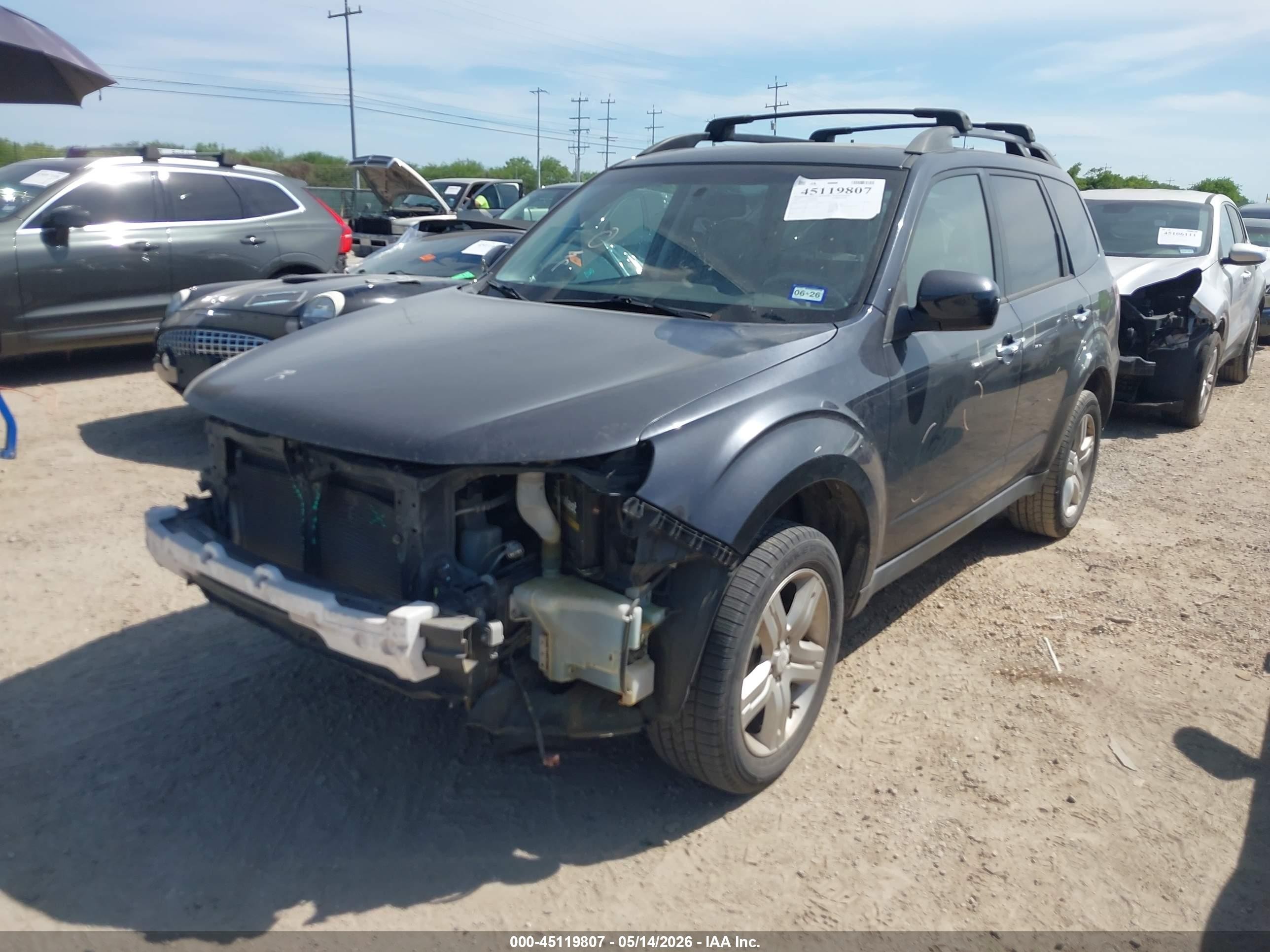 2010 Subaru Forester 2.5x Limited Серый vin: JF2SH6DC7AH913870