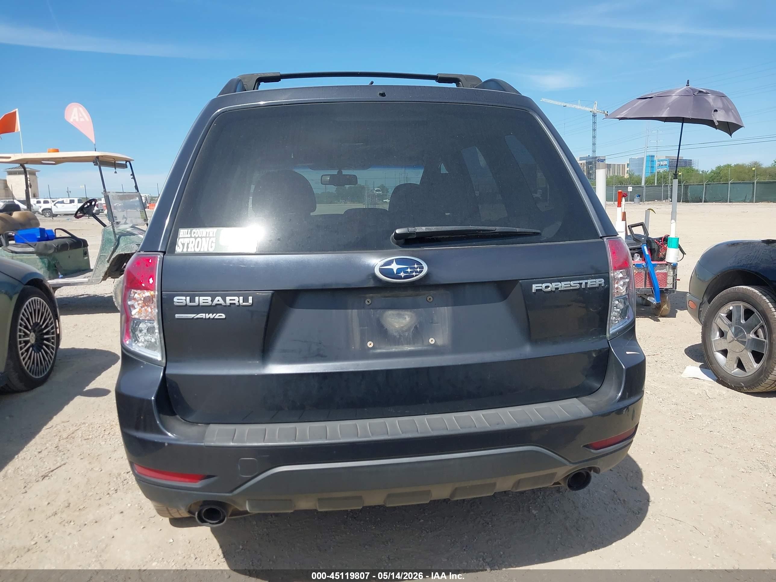 2010 Subaru Forester 2.5x Limited Серый vin: JF2SH6DC7AH913870