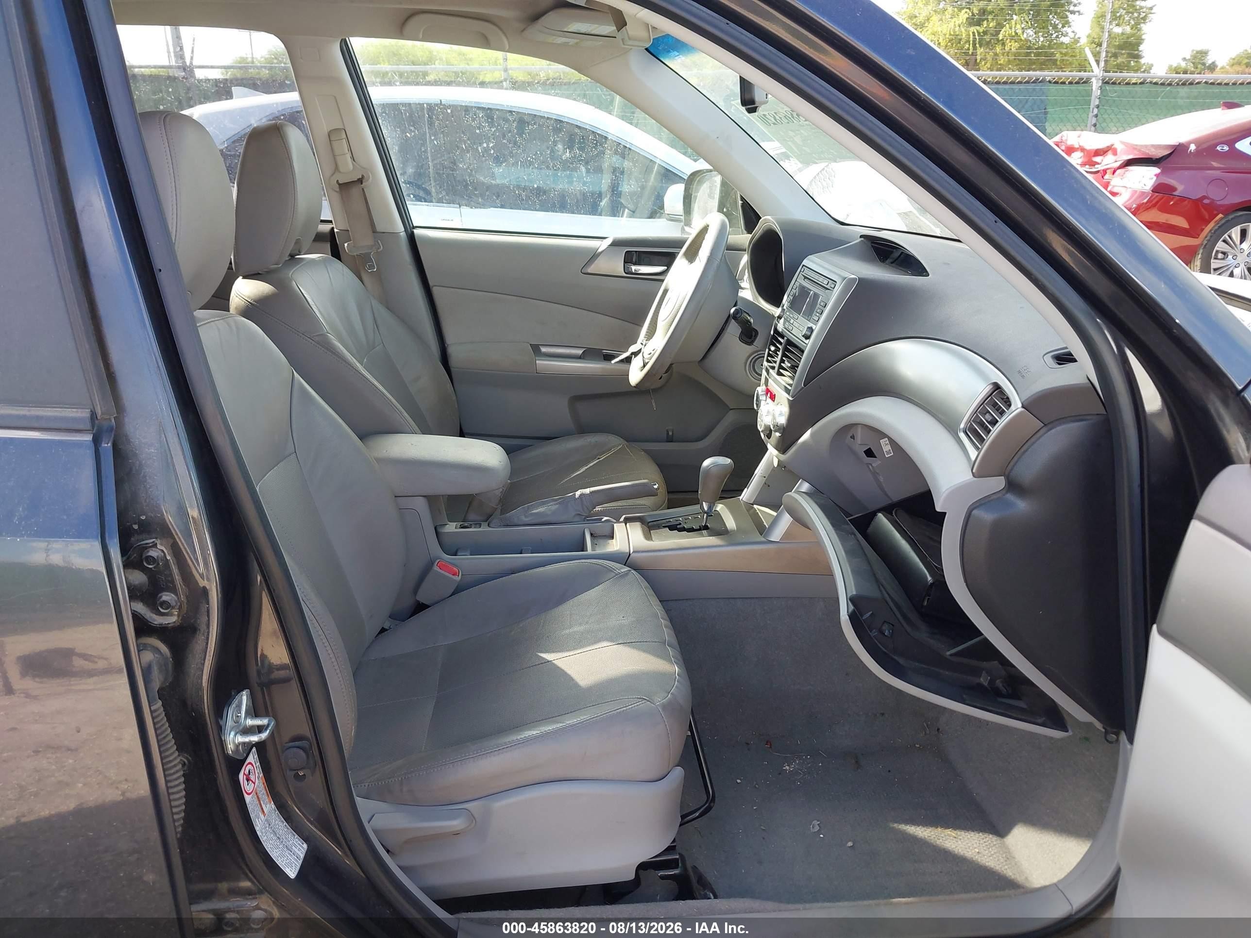 2010 Subaru Forester 2.5x Limited Gray vin: JF2SH6DC7AH913870