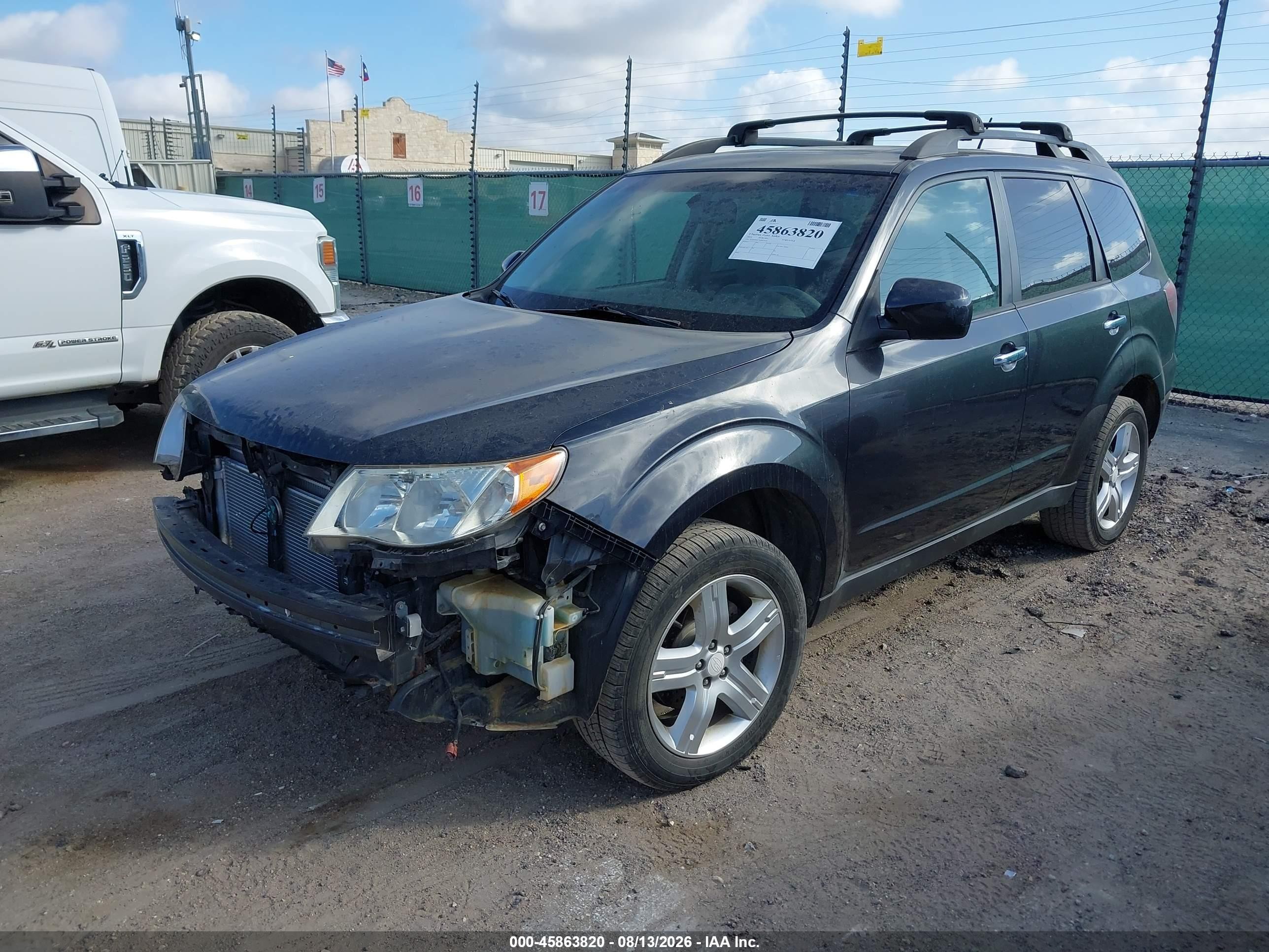 2010 Subaru Forester 2.5x Limited Gray vin: JF2SH6DC7AH913870