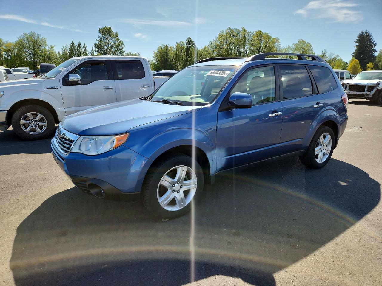 2010 Subaru Forester 2.5x Limited Blue vin: JF2SH6DC8AH789981