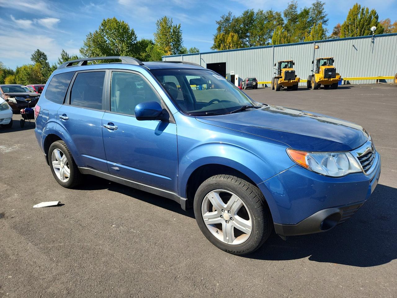2010 Subaru Forester 2.5x Limited Blue vin: JF2SH6DC8AH789981