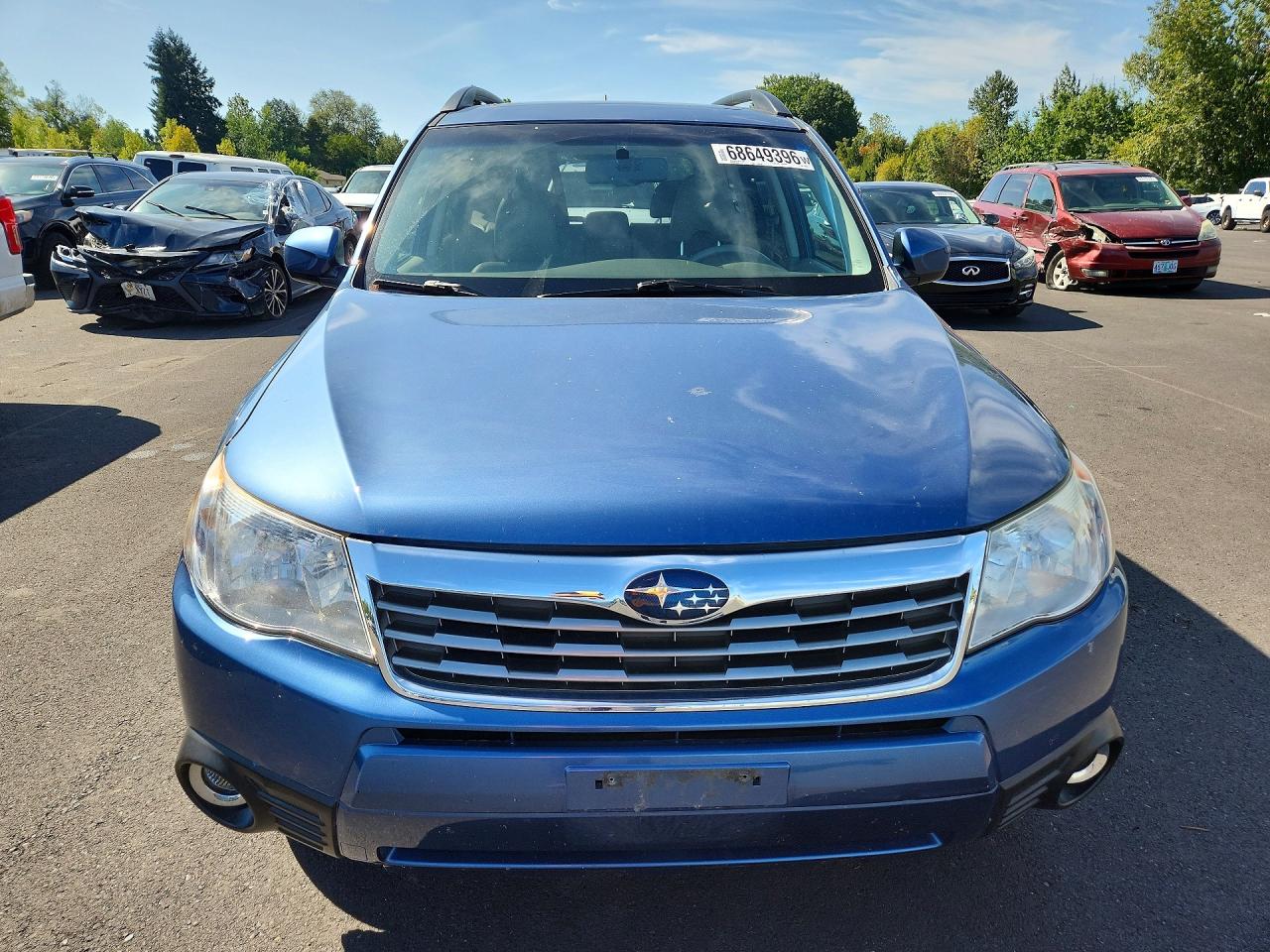 2010 Subaru Forester 2.5x Limited Blue vin: JF2SH6DC8AH789981