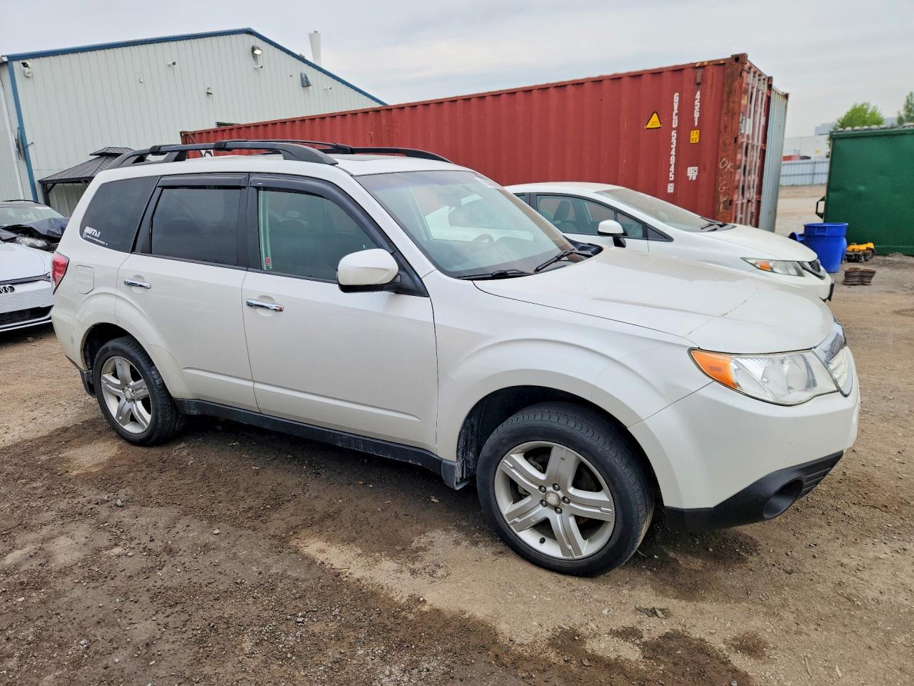 2010 Subaru Forester 2.5x Limited White vin: JF2SH6DC8AH794632
