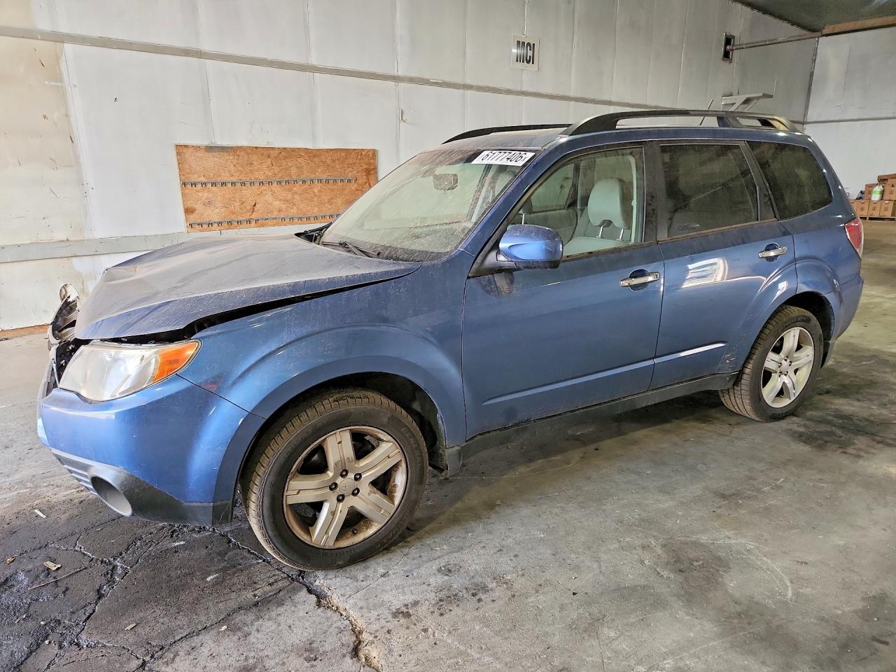 2010 Subaru Forester 2.5x Limited Blue vin: JF2SH6DC8AH806195