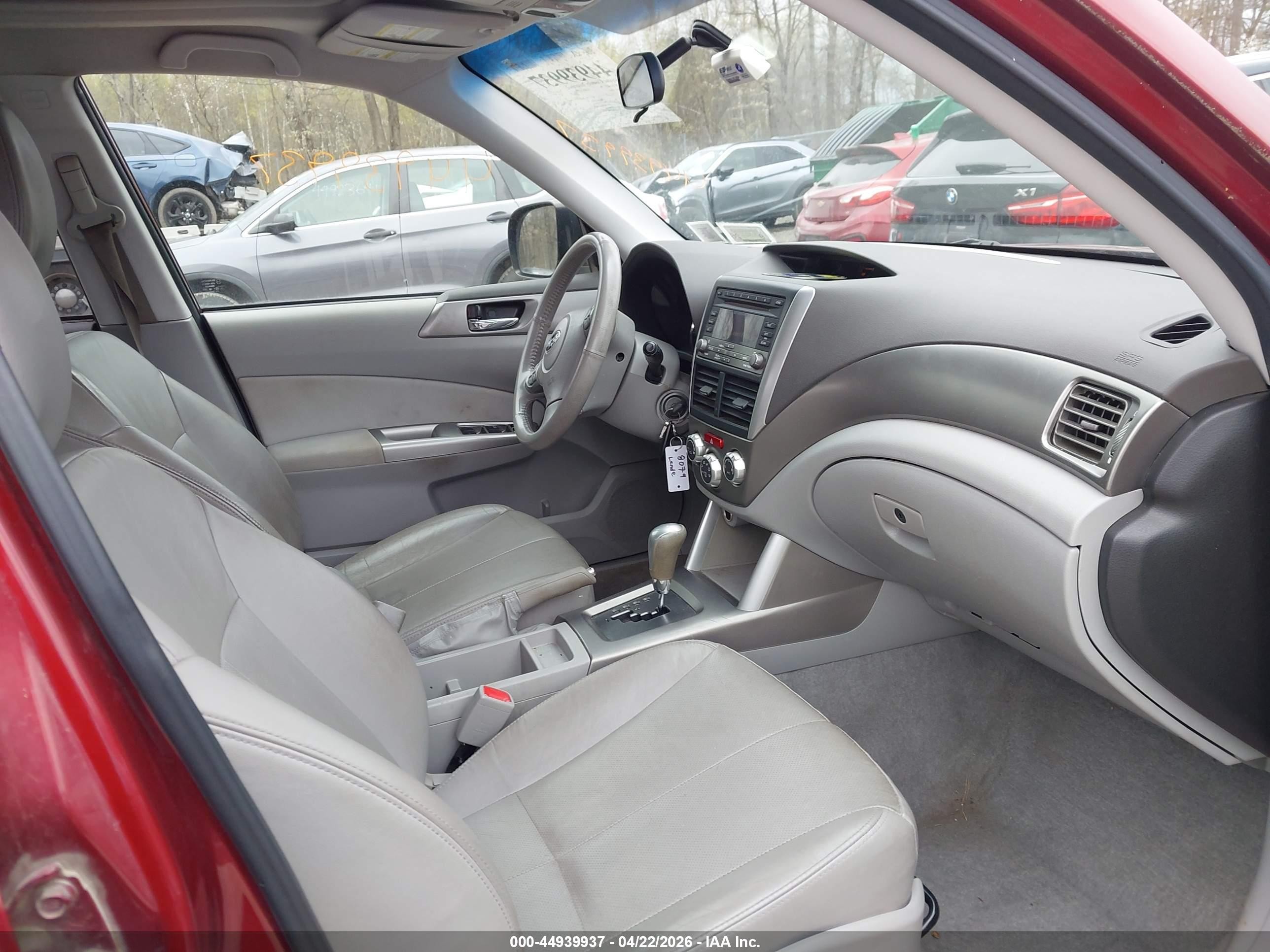 2010 Subaru Forester 2.5x Limited Red vin: JF2SH6DCXAH713856