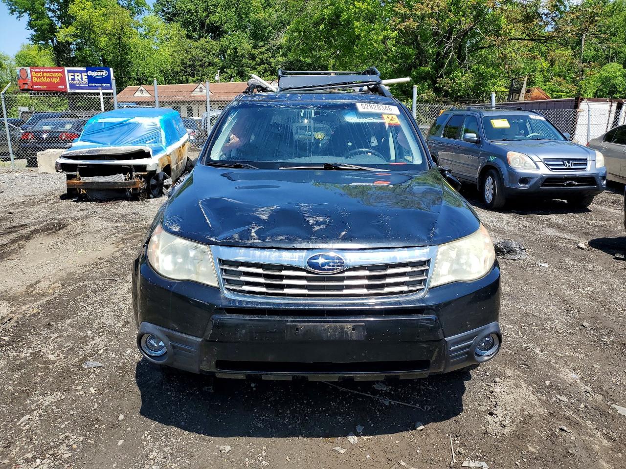 2010 Subaru Forester 2.5x Limited Black vin: JF2SH6DCXAH777637