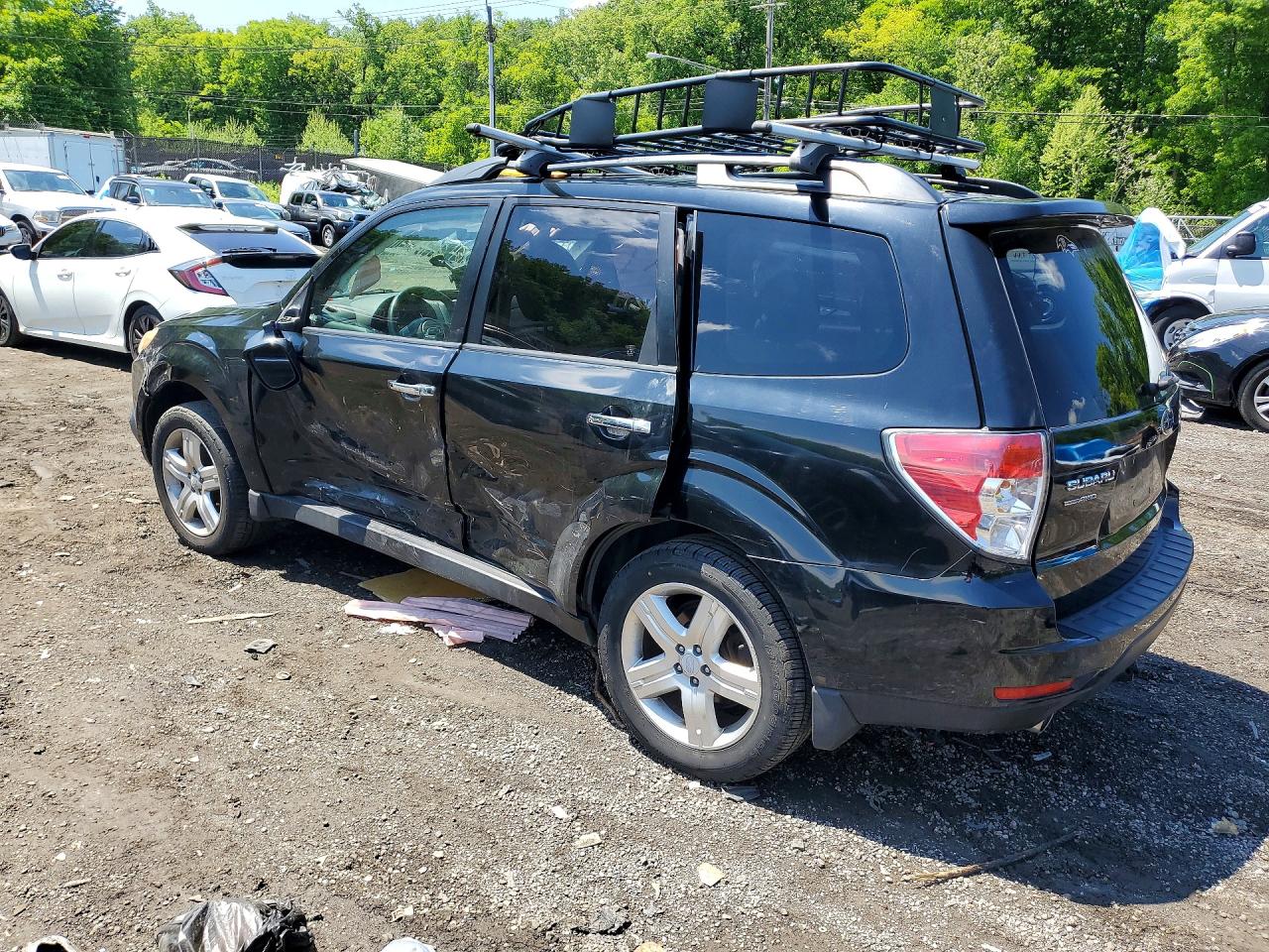 2010 Subaru Forester 2.5x Limited Black vin: JF2SH6DCXAH777637