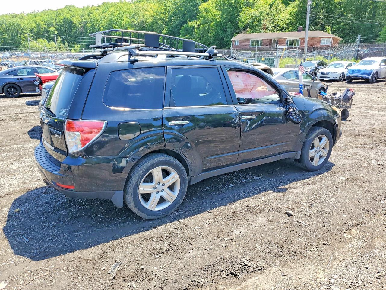 2010 Subaru Forester 2.5x Limited Black vin: JF2SH6DCXAH777637