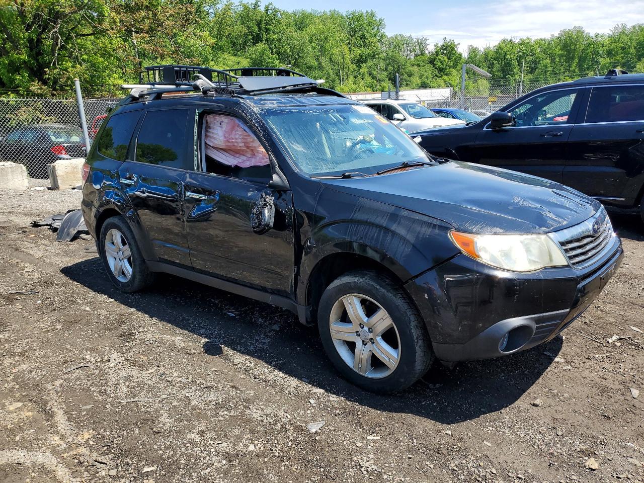 2010 Subaru Forester 2.5x Limited Black vin: JF2SH6DCXAH777637