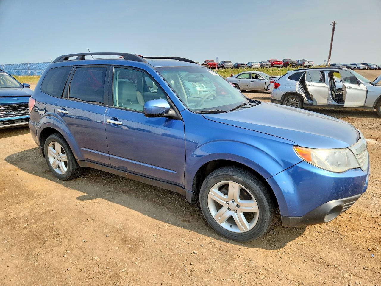 2010 Subaru Forester 2.5x Limited Blue vin: JF2SH6DCXAH786712