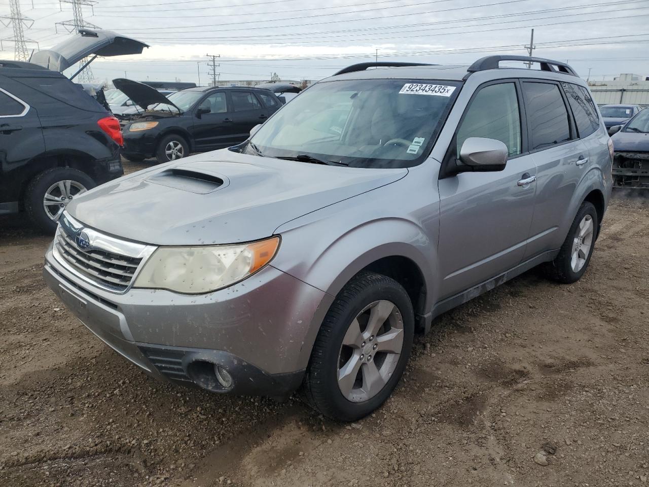 2010 Subaru Forester 2.5xt Silver vin: JF2SH6EC0AH726498
