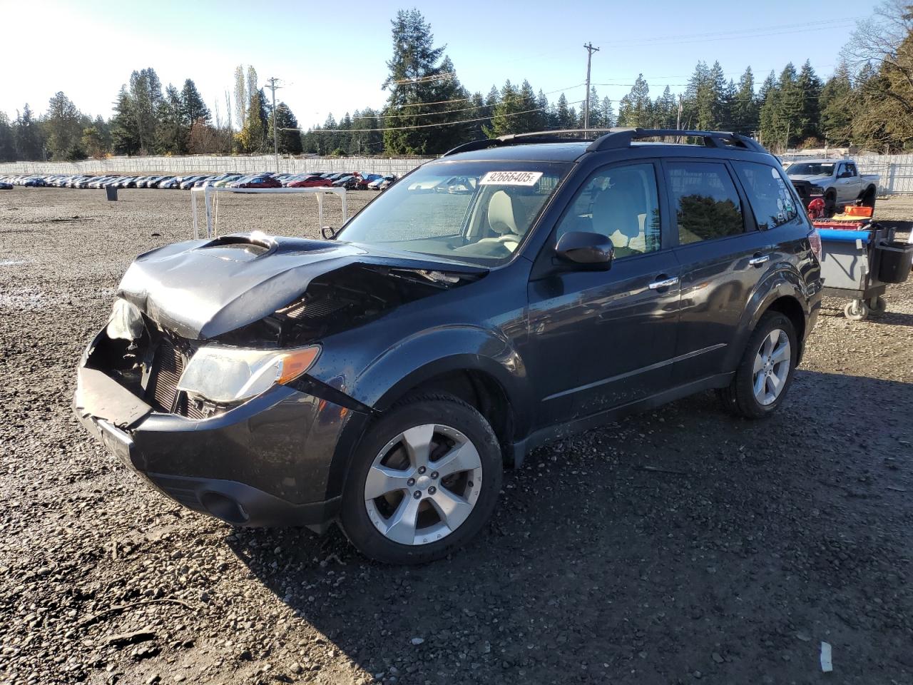 2010 Subaru Forester 2.5xt Угольный vin: JF2SH6EC0AH727506