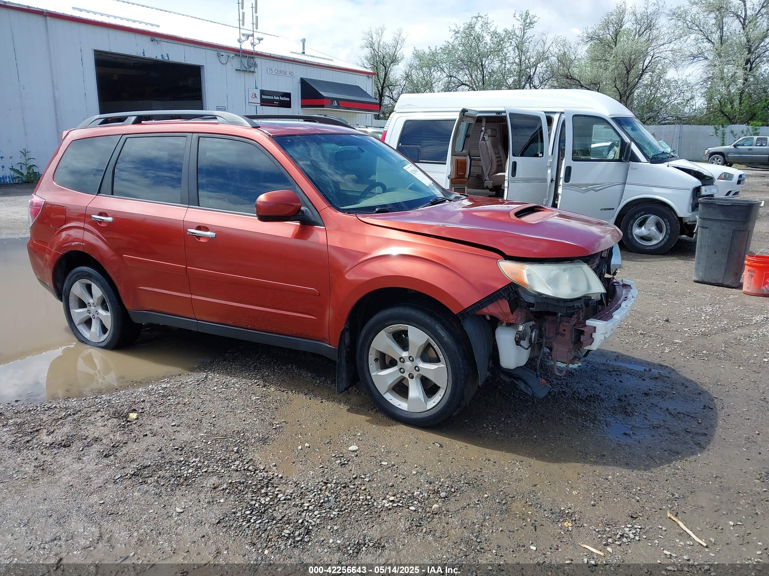 2010 Subaru Forester 2.5xt Premium Orange vin: JF2SH6EC4AH805561