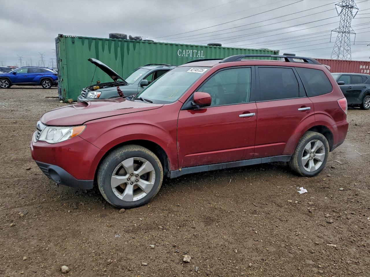 2010 Subaru Forester 2.5xt Red vin: JF2SH6EC6AH721323