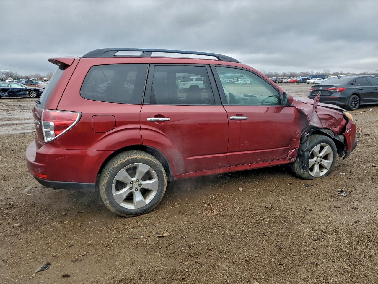 2010 Subaru Forester 2.5xt Red vin: JF2SH6EC6AH721323