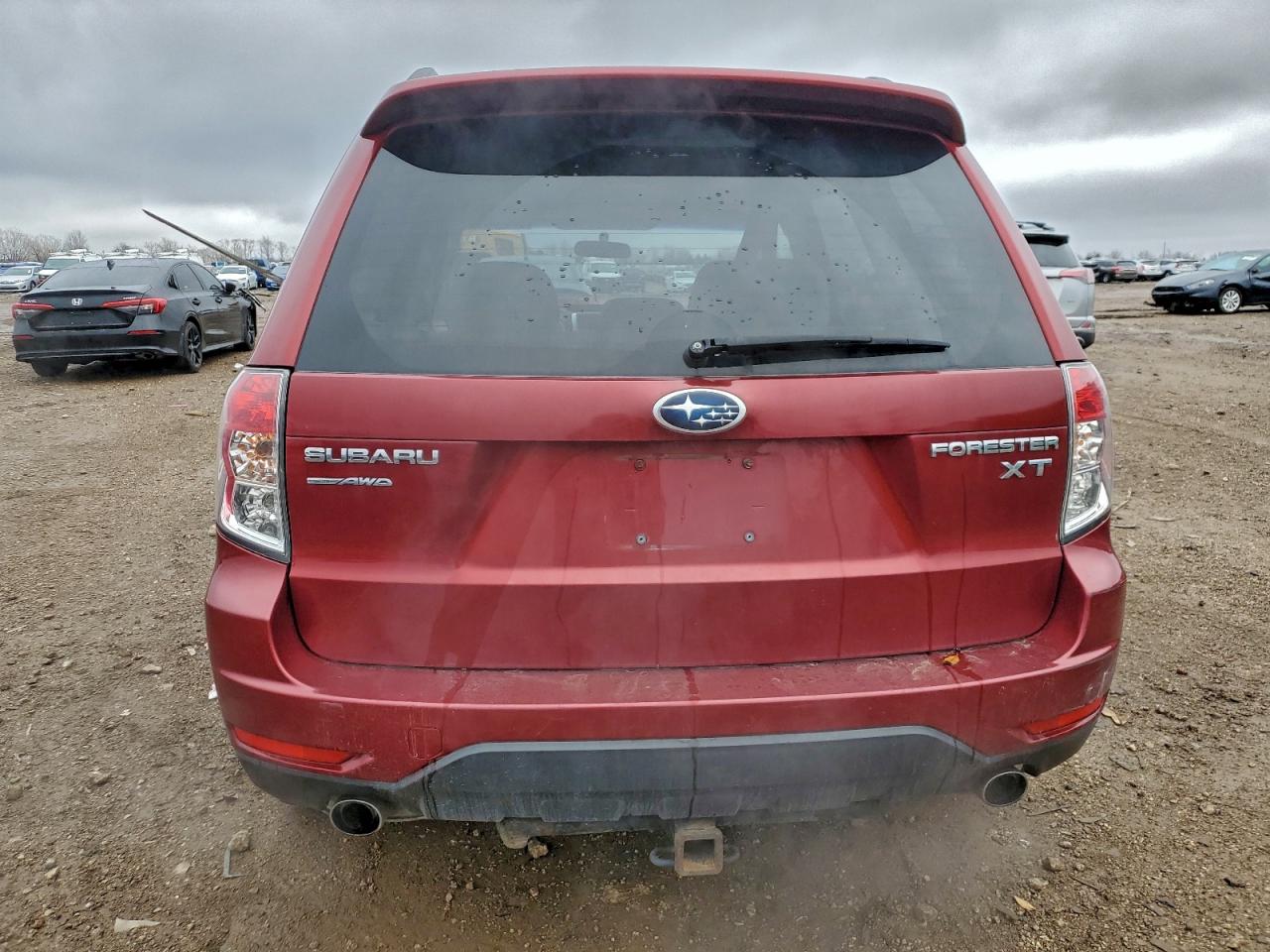 2010 Subaru Forester 2.5xt Red vin: JF2SH6EC6AH721323