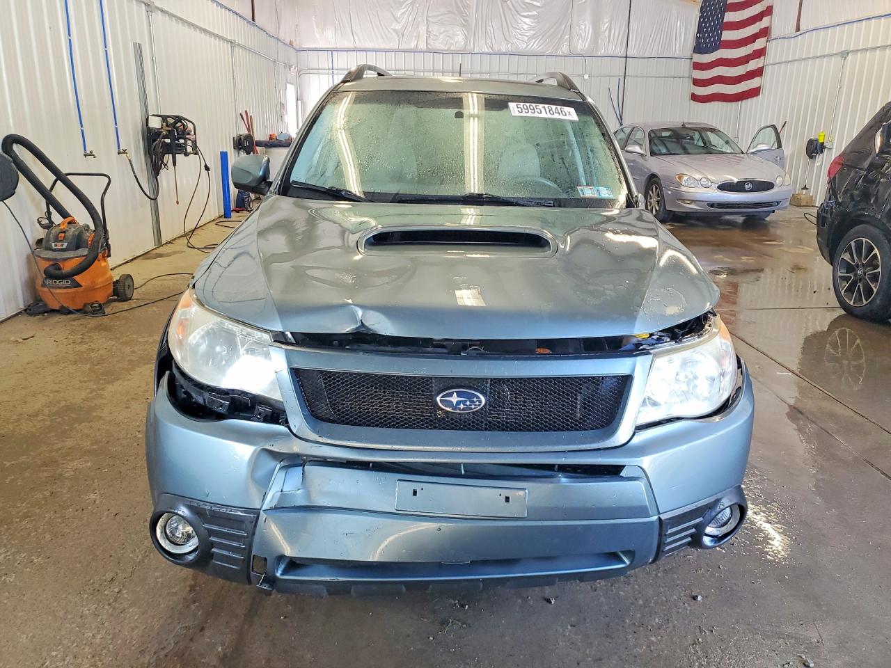 2010 Subaru Forester 2.5xt Green vin: JF2SH6EC6AH803262