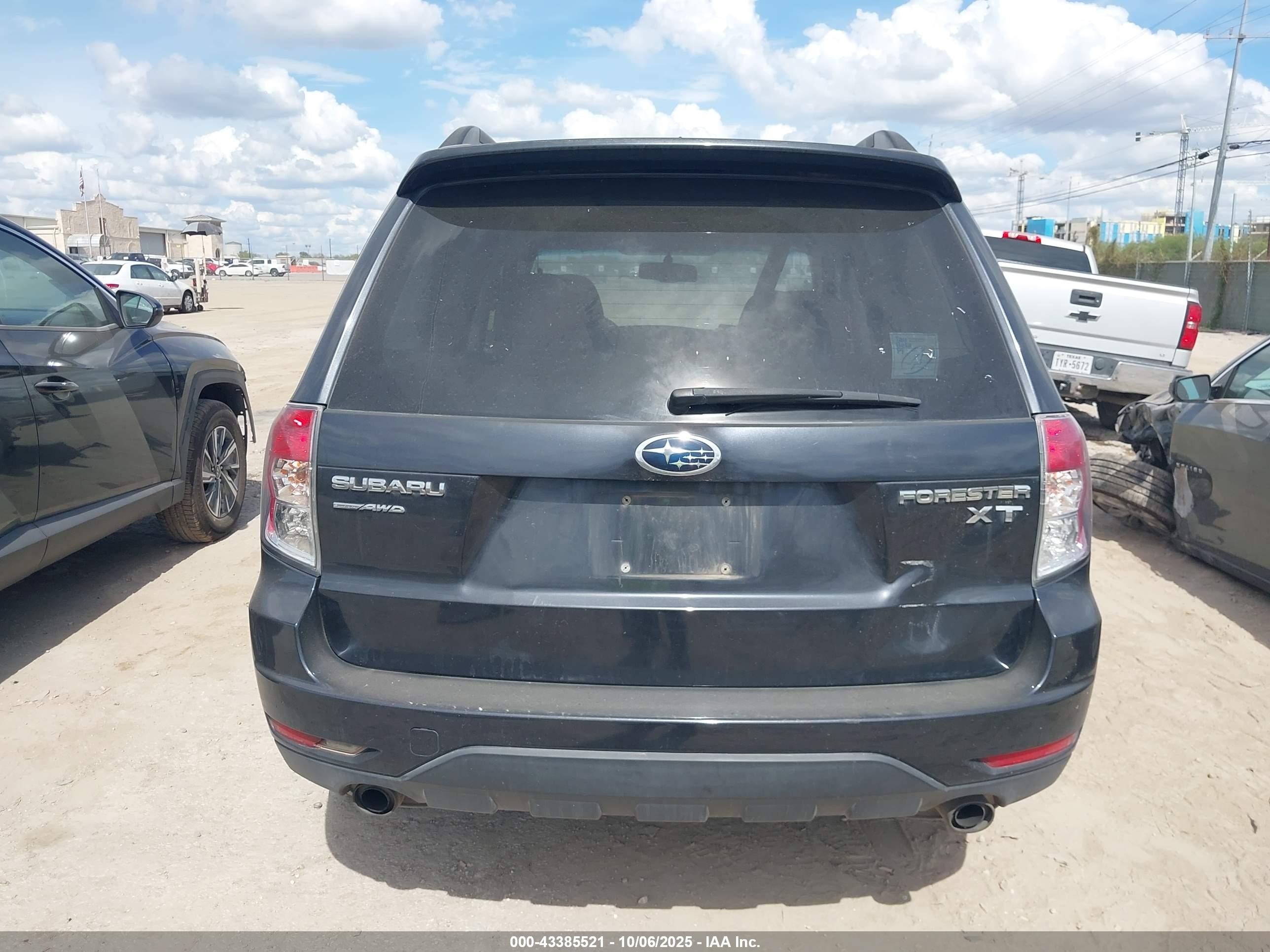 2010 Subaru Forester 2.5xt Premium Black vin: JF2SH6EC8AH720903