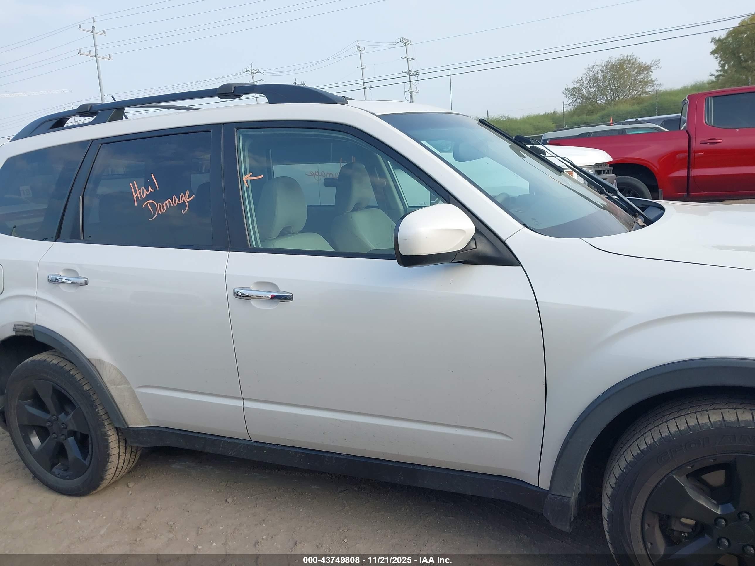 2010 Subaru Forester 2.5xt Premium Белый vin: JF2SH6EC8AH800122