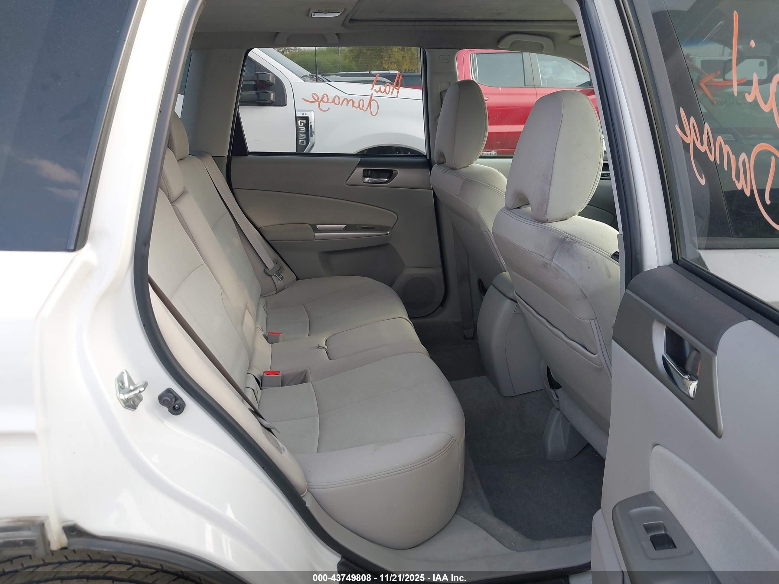 2010 Subaru Forester 2.5xt Premium Белый vin: JF2SH6EC8AH800122