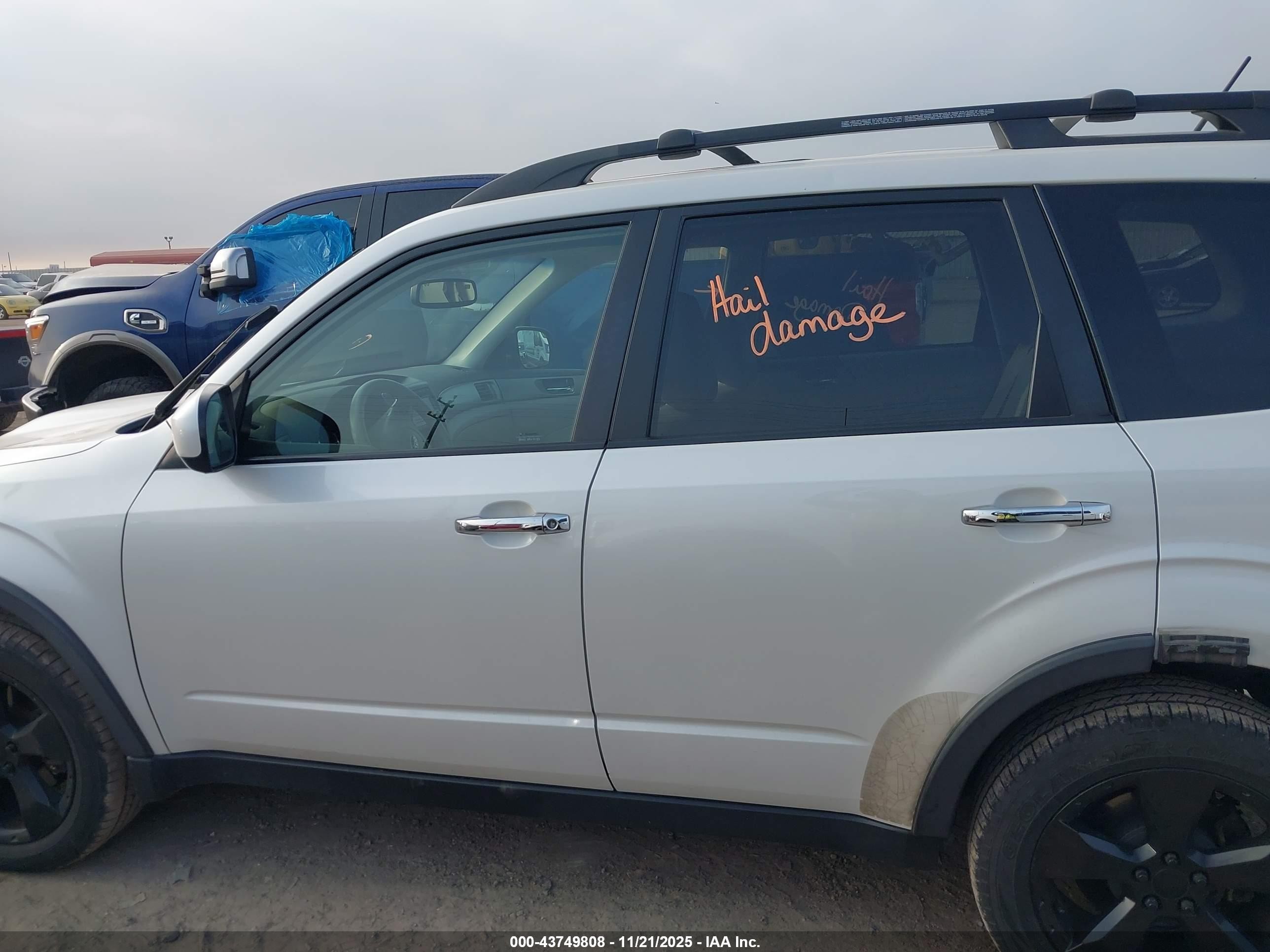 2010 Subaru Forester 2.5xt Premium Белый vin: JF2SH6EC8AH800122