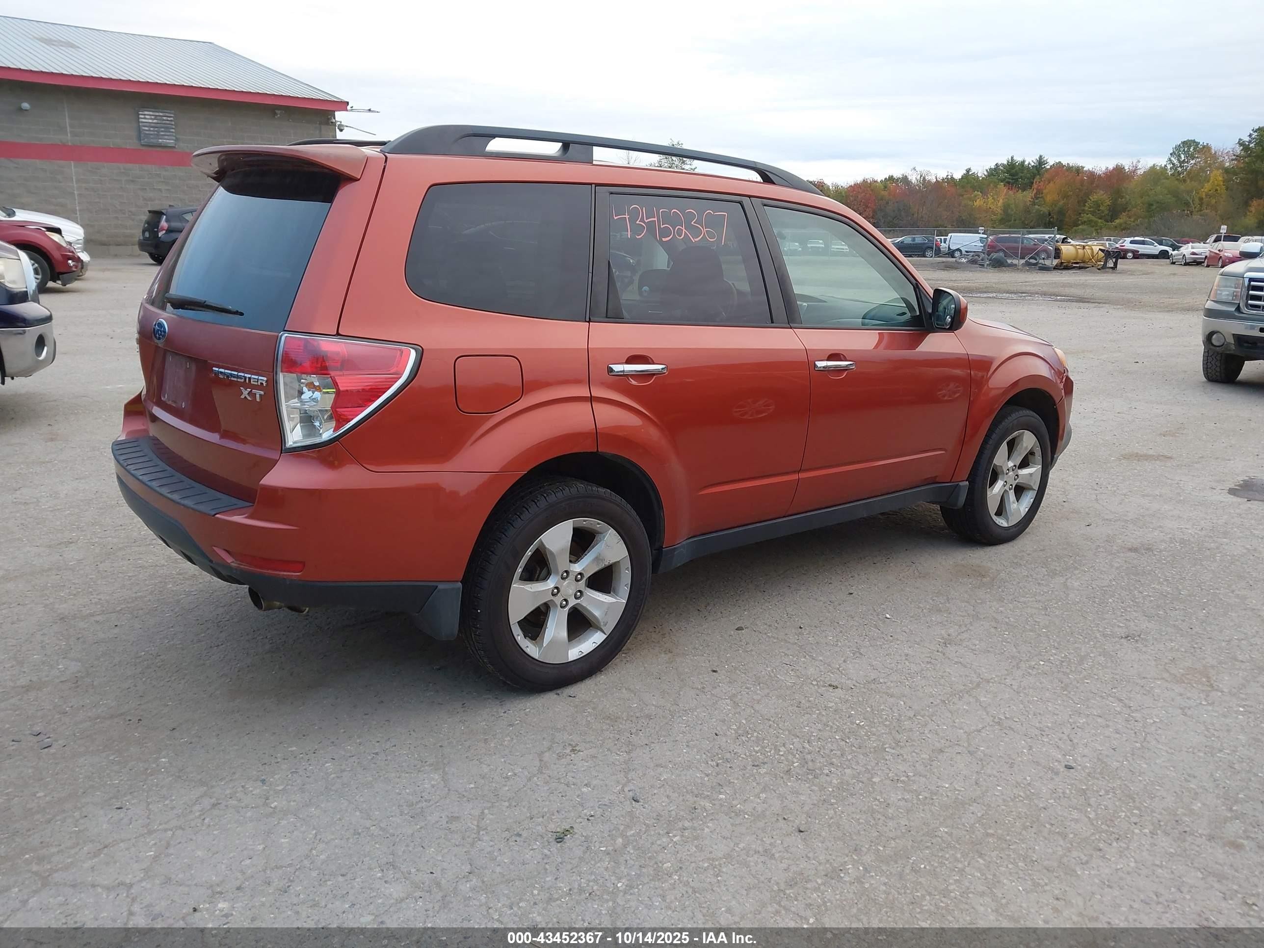 2010 Subaru Forester 2.5xt Premium Orange vin: JF2SH6ECXAH704038