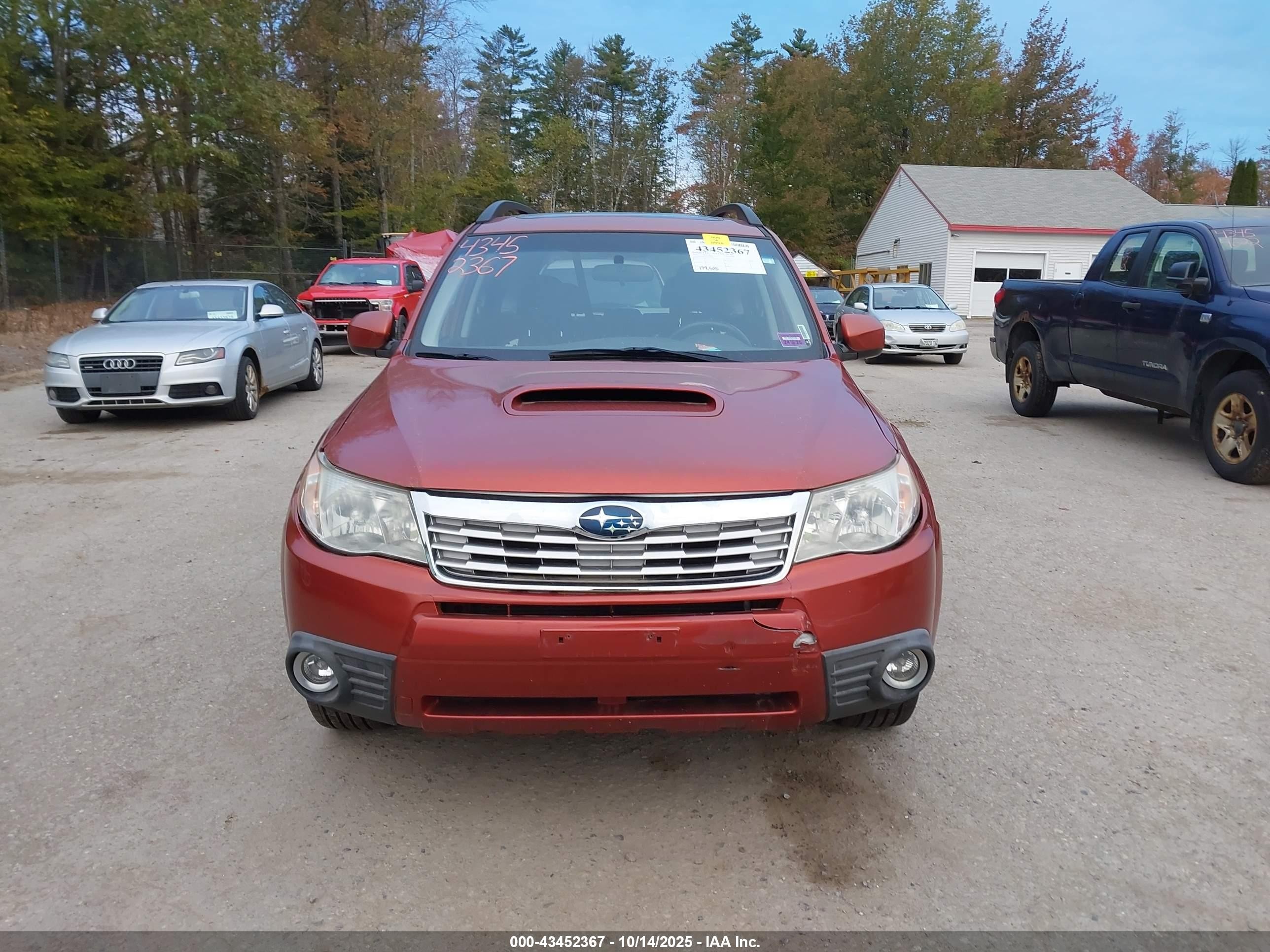 2010 Subaru Forester 2.5xt Premium Orange vin: JF2SH6ECXAH704038