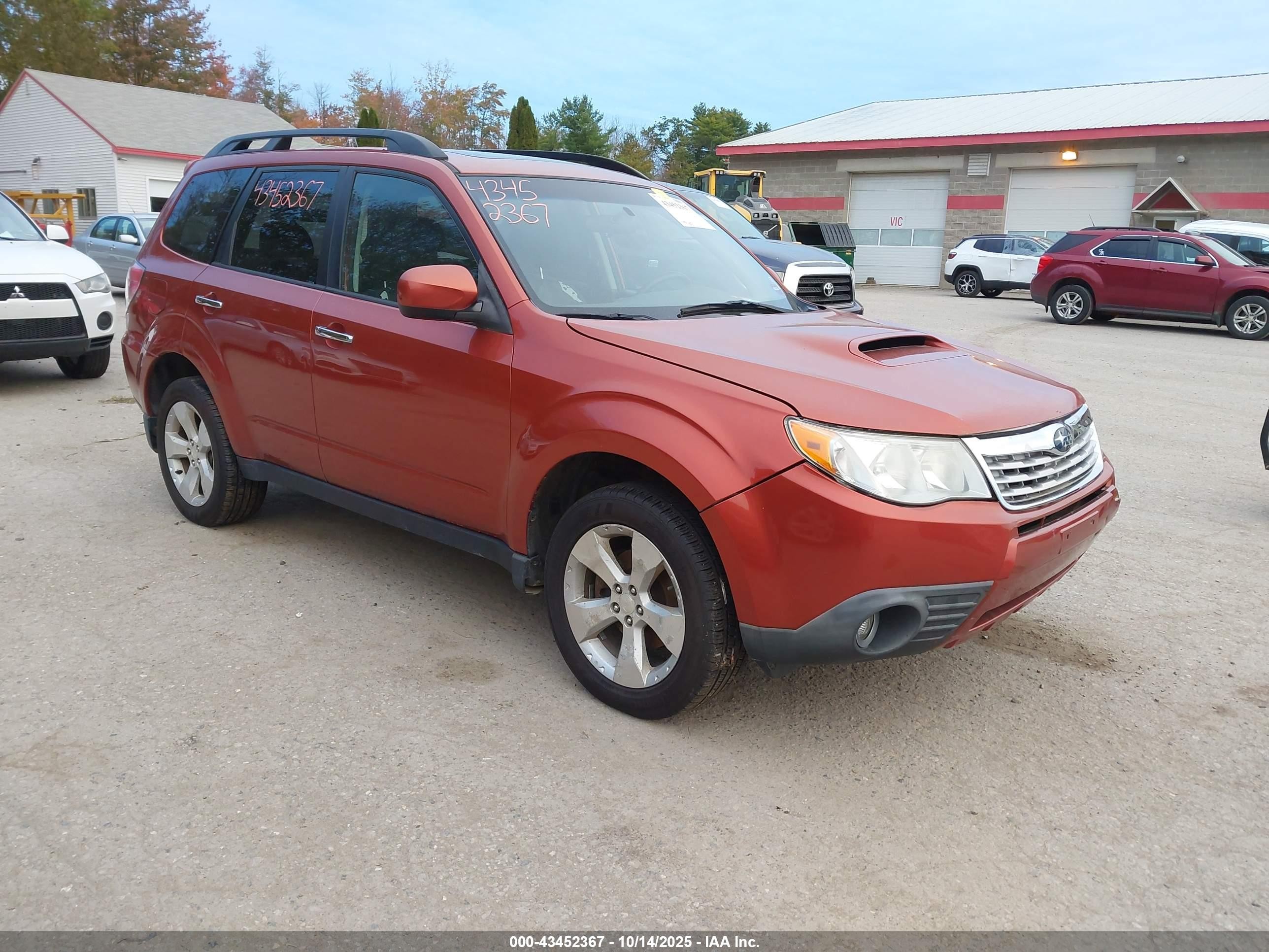 2010 Subaru Forester 2.5xt Premium Orange vin: JF2SH6ECXAH704038