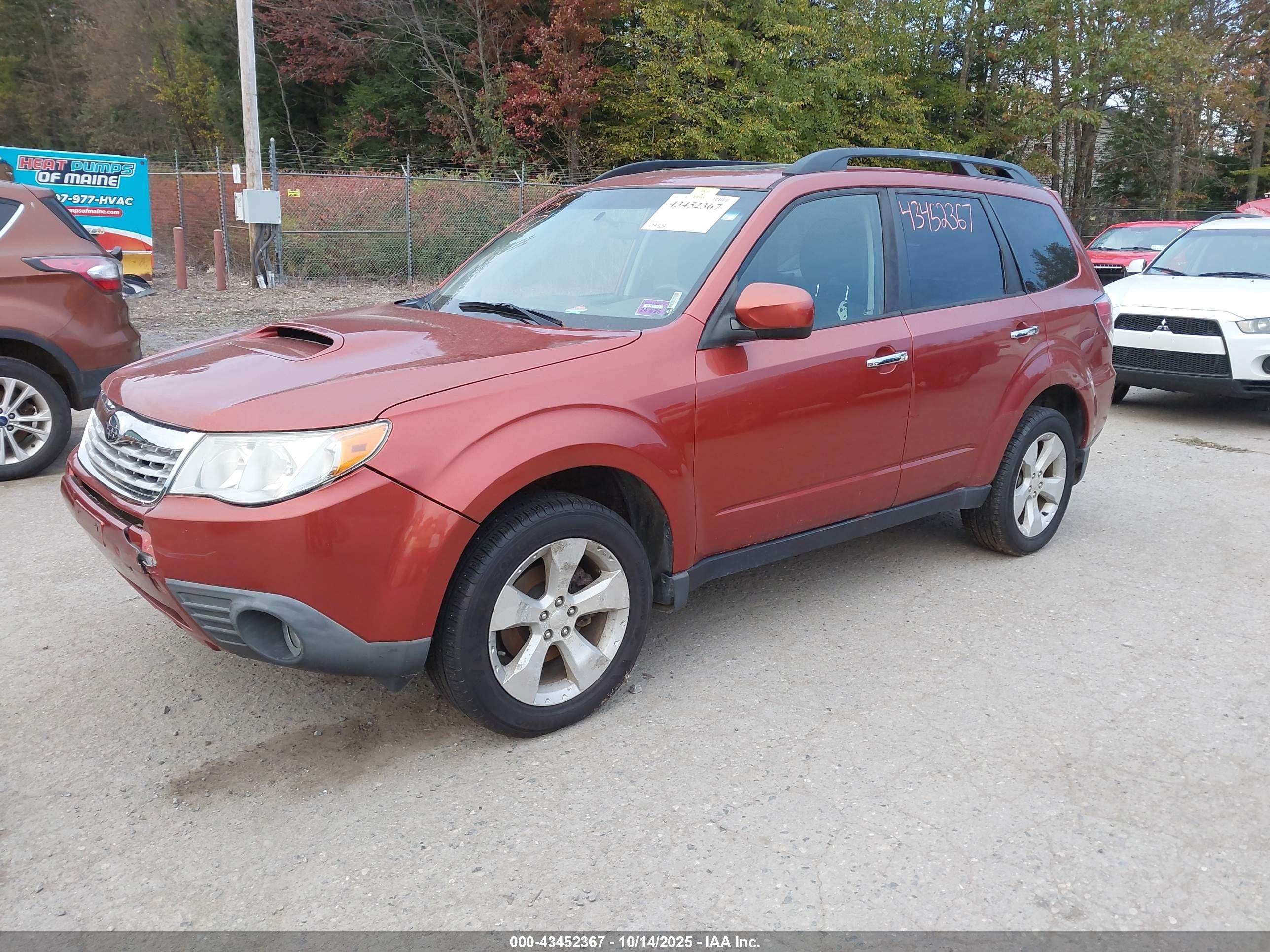 2010 Subaru Forester 2.5xt Premium Orange vin: JF2SH6ECXAH704038
