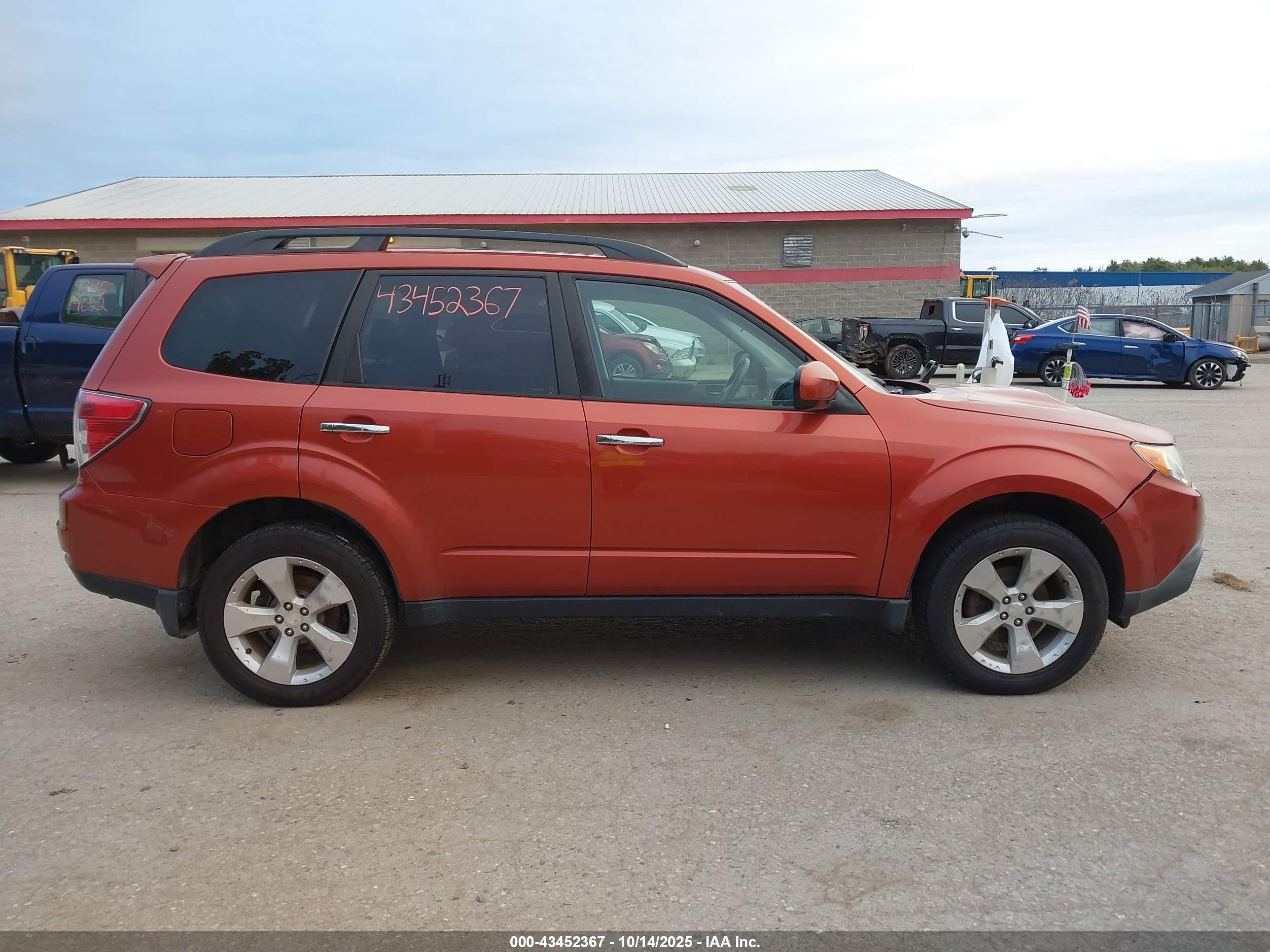 2010 Subaru Forester 2.5xt Premium Orange vin: JF2SH6ECXAH704038