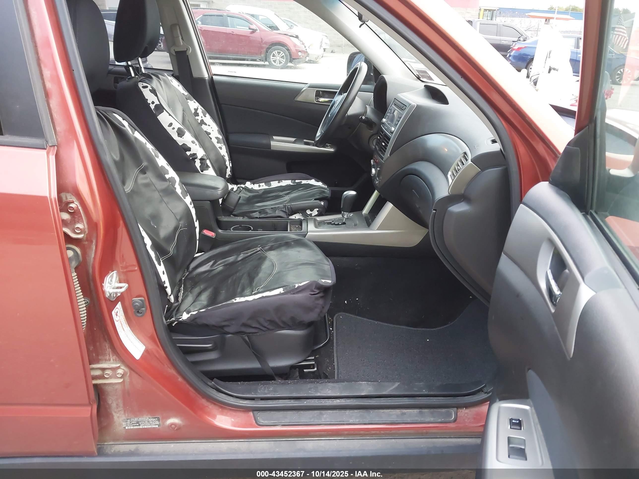 2010 Subaru Forester 2.5xt Premium Orange vin: JF2SH6ECXAH704038