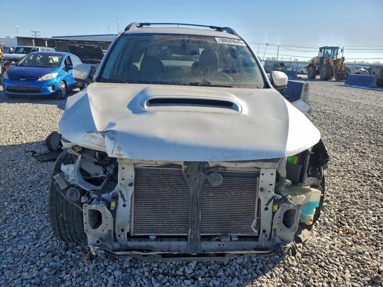 2010 Subaru Forester 2.5xt White vin: JF2SH6ECXAH903624