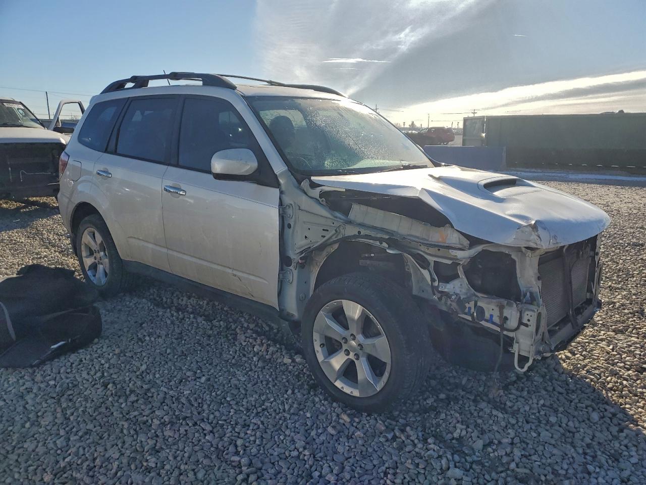 2010 Subaru Forester 2.5xt White vin: JF2SH6ECXAH903624