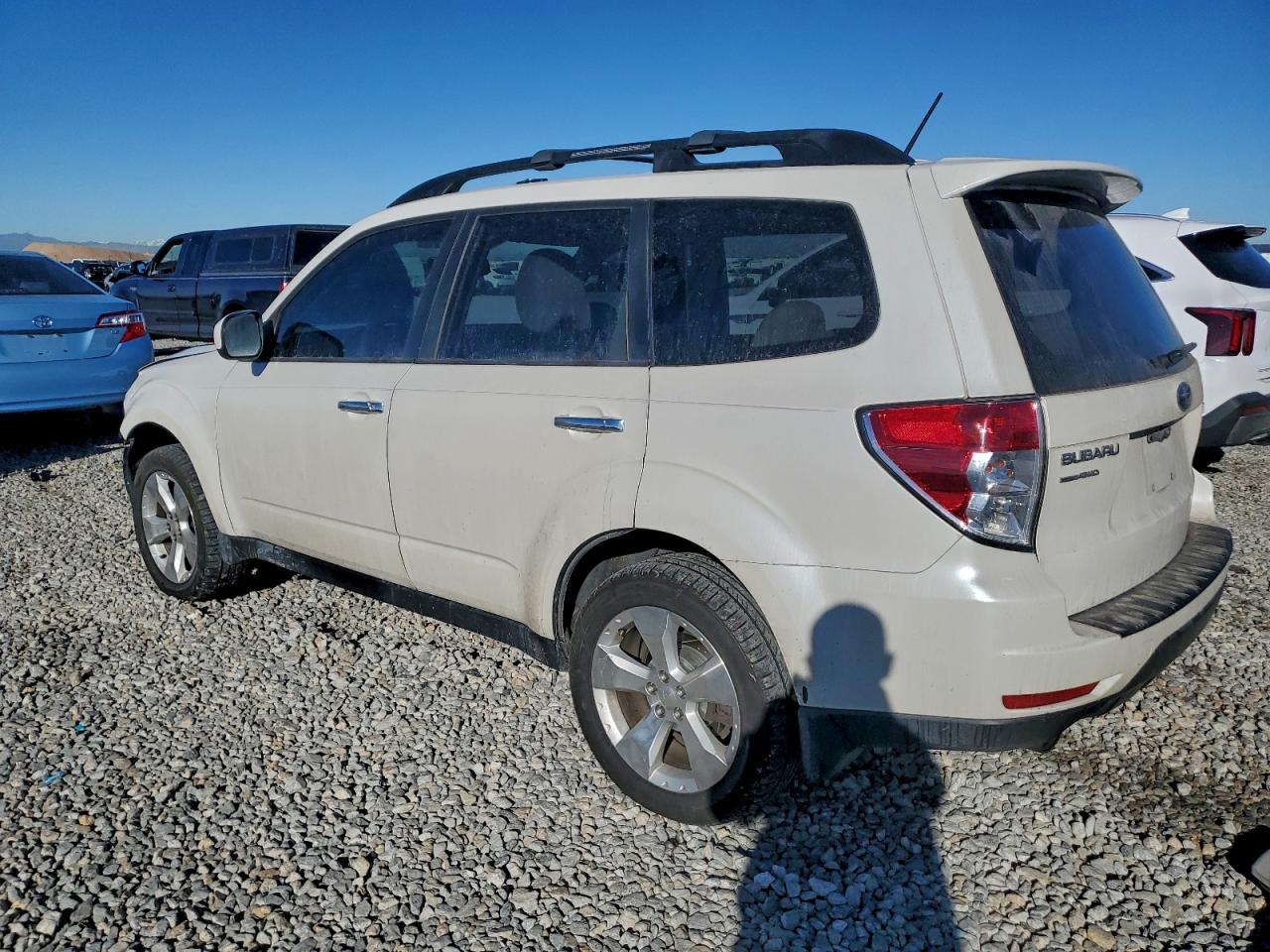2010 Subaru Forester 2.5xt White vin: JF2SH6ECXAH903624