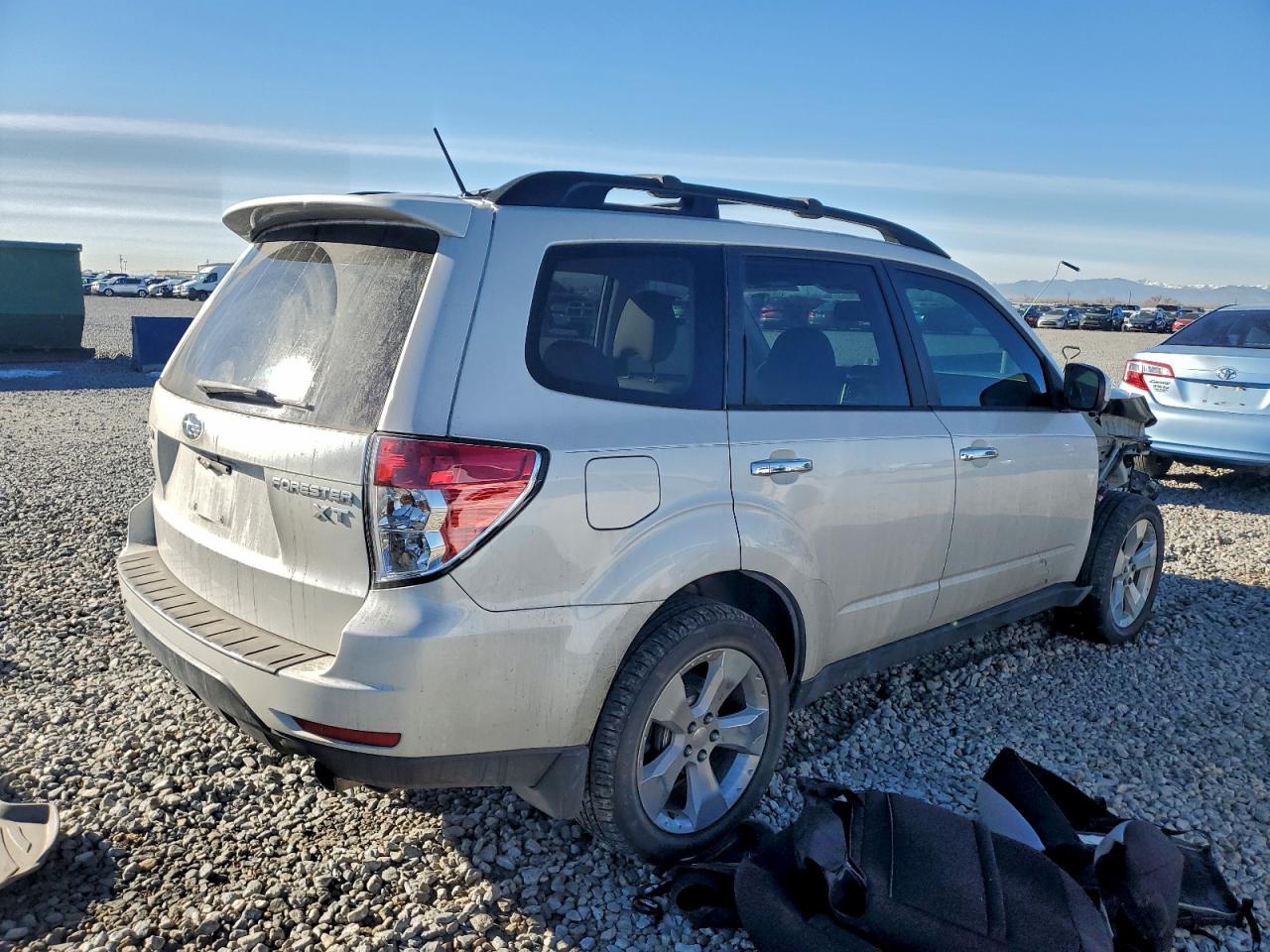 2010 Subaru Forester 2.5xt White vin: JF2SH6ECXAH903624