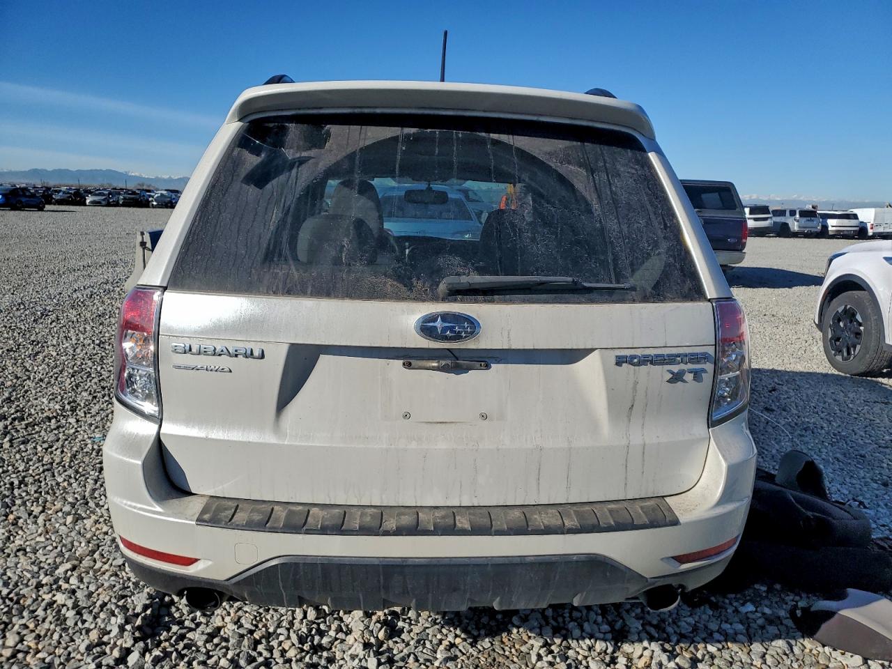 2010 Subaru Forester 2.5xt White vin: JF2SH6ECXAH903624