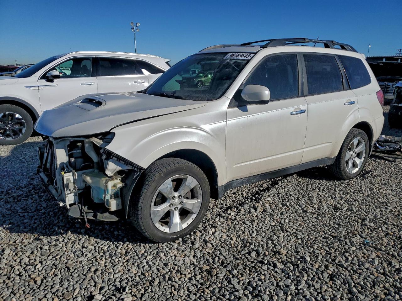 2010 Subaru Forester 2.5xt White vin: JF2SH6ECXAH903624