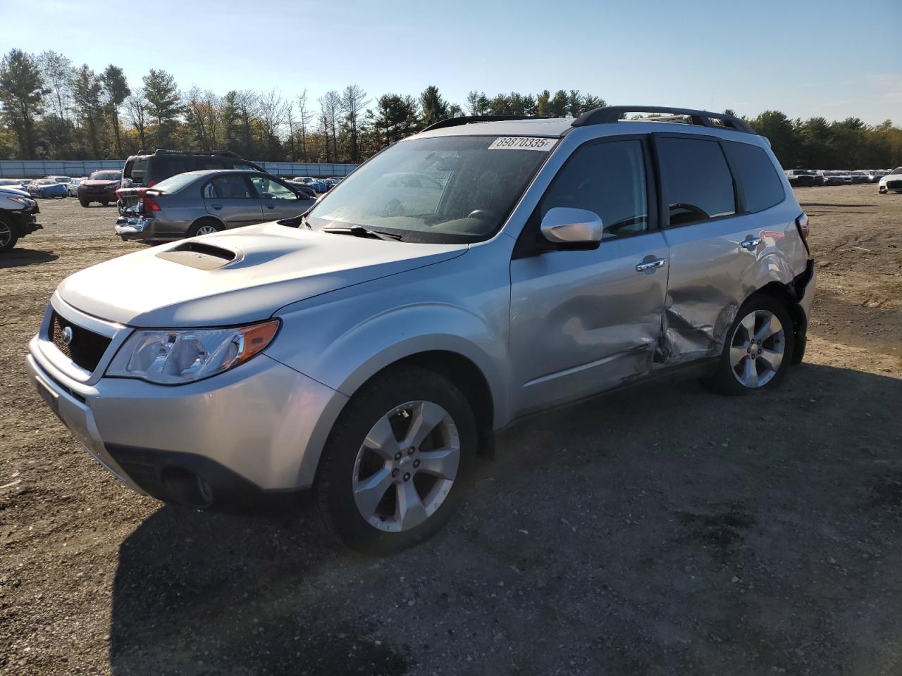 2010 Subaru Forester 2.5xt Limited Silver vin: JF2SH6FC0AH721347