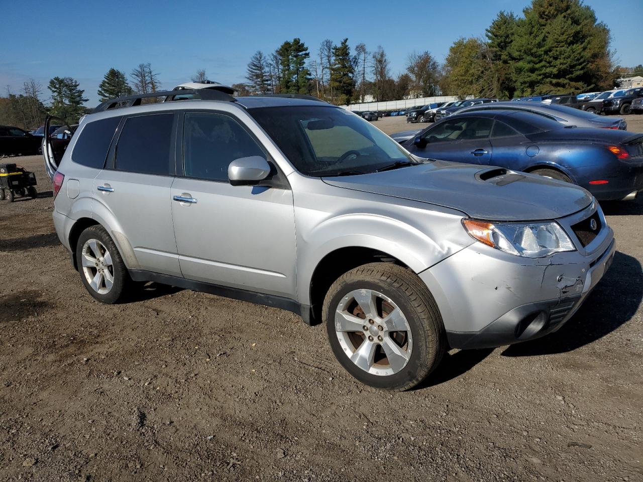 2010 Subaru Forester 2.5xt Limited Серебряный vin: JF2SH6FC0AH721347