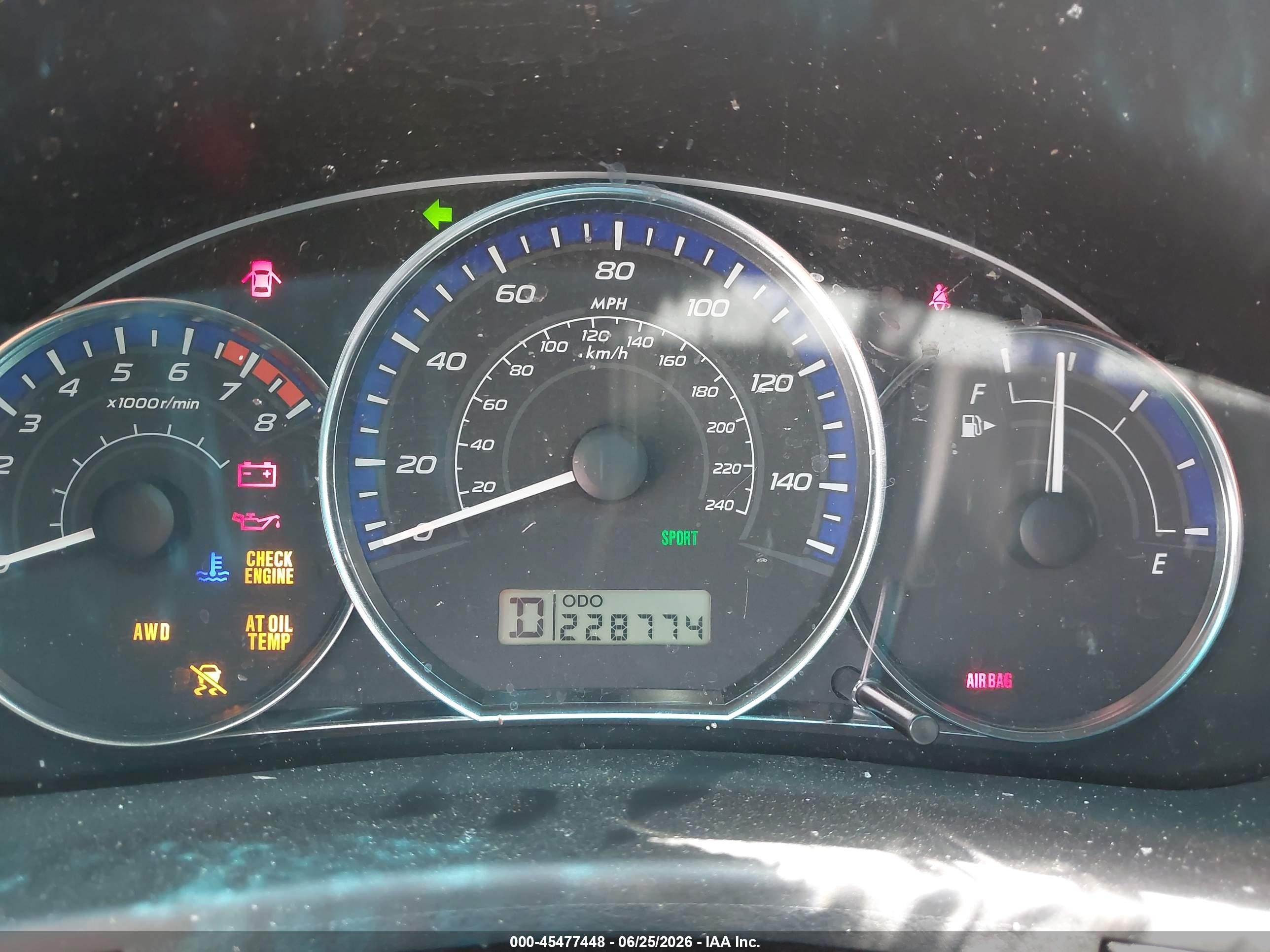 2010 Subaru Forester 2.5xt Limited Серебряный vin: JF2SH6FC0AH735085
