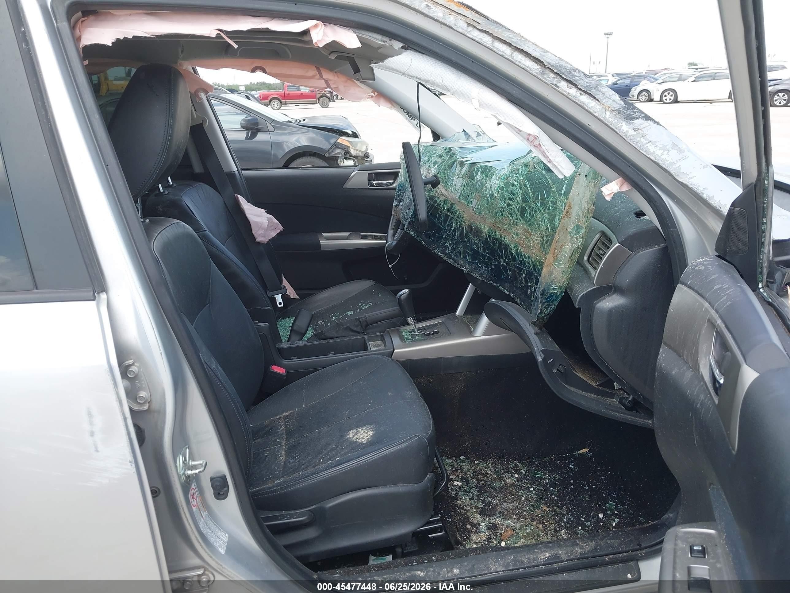 2010 Subaru Forester 2.5xt Limited Серебряный vin: JF2SH6FC0AH735085