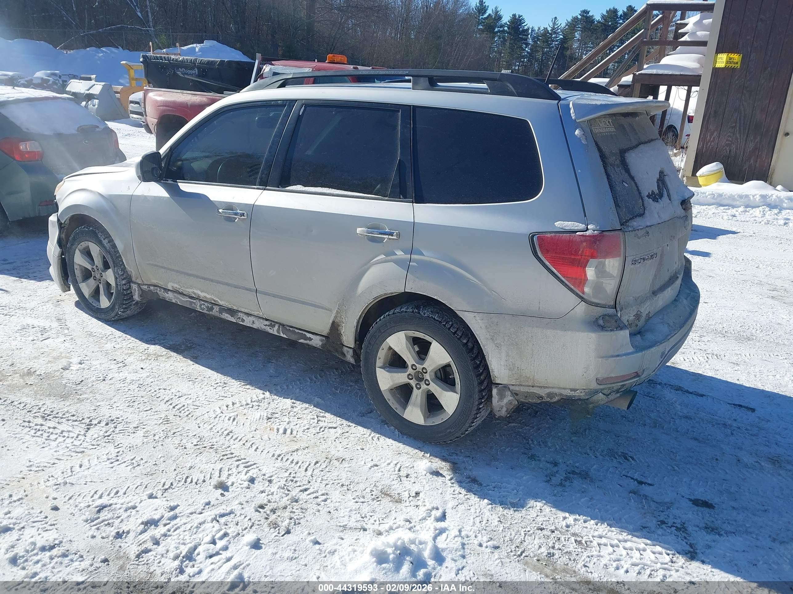 2010 Subaru Forester 2.5xt Limited Silver vin: JF2SH6FC1AH702905