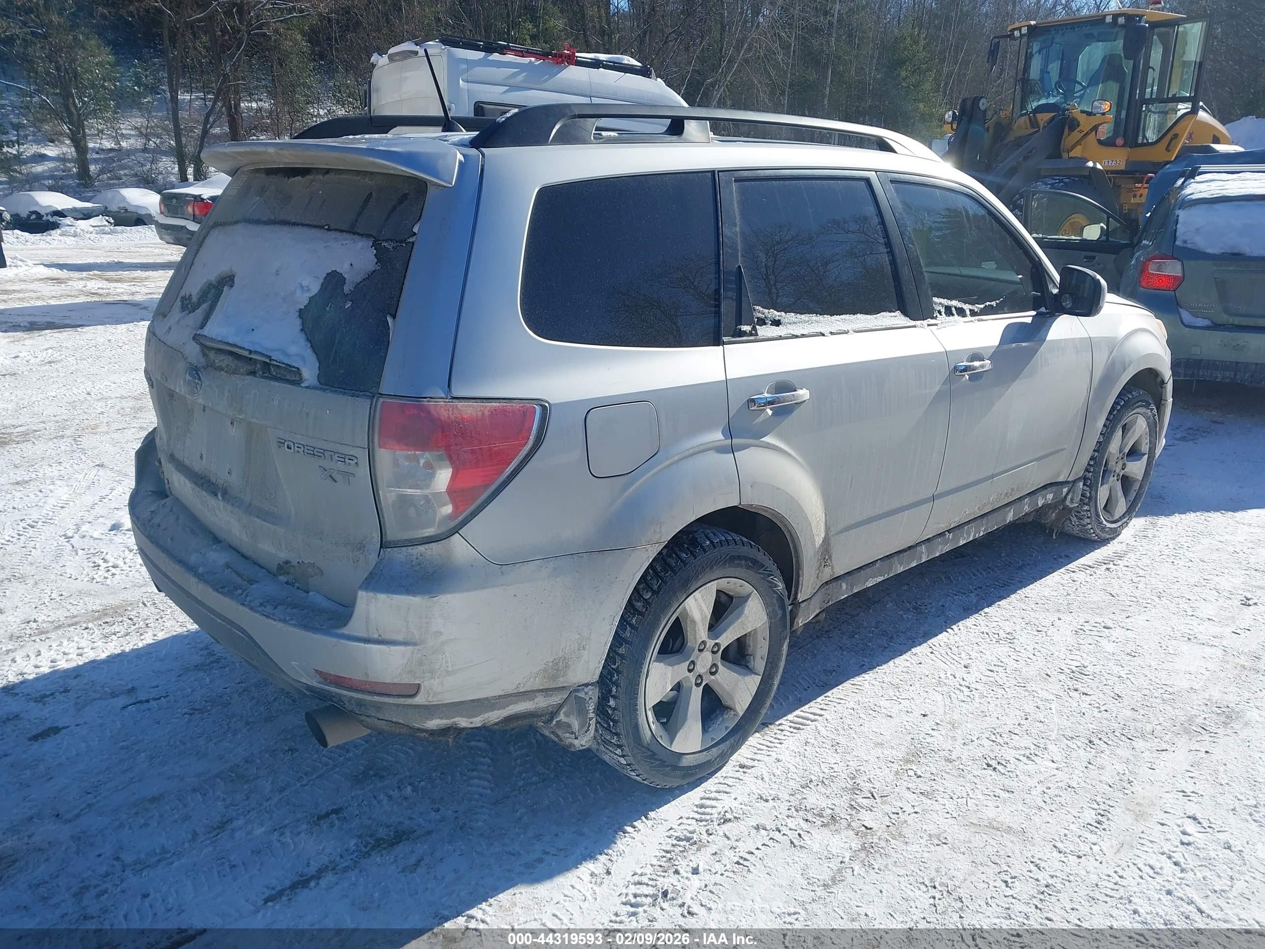 2010 Subaru Forester 2.5xt Limited Silver vin: JF2SH6FC1AH702905