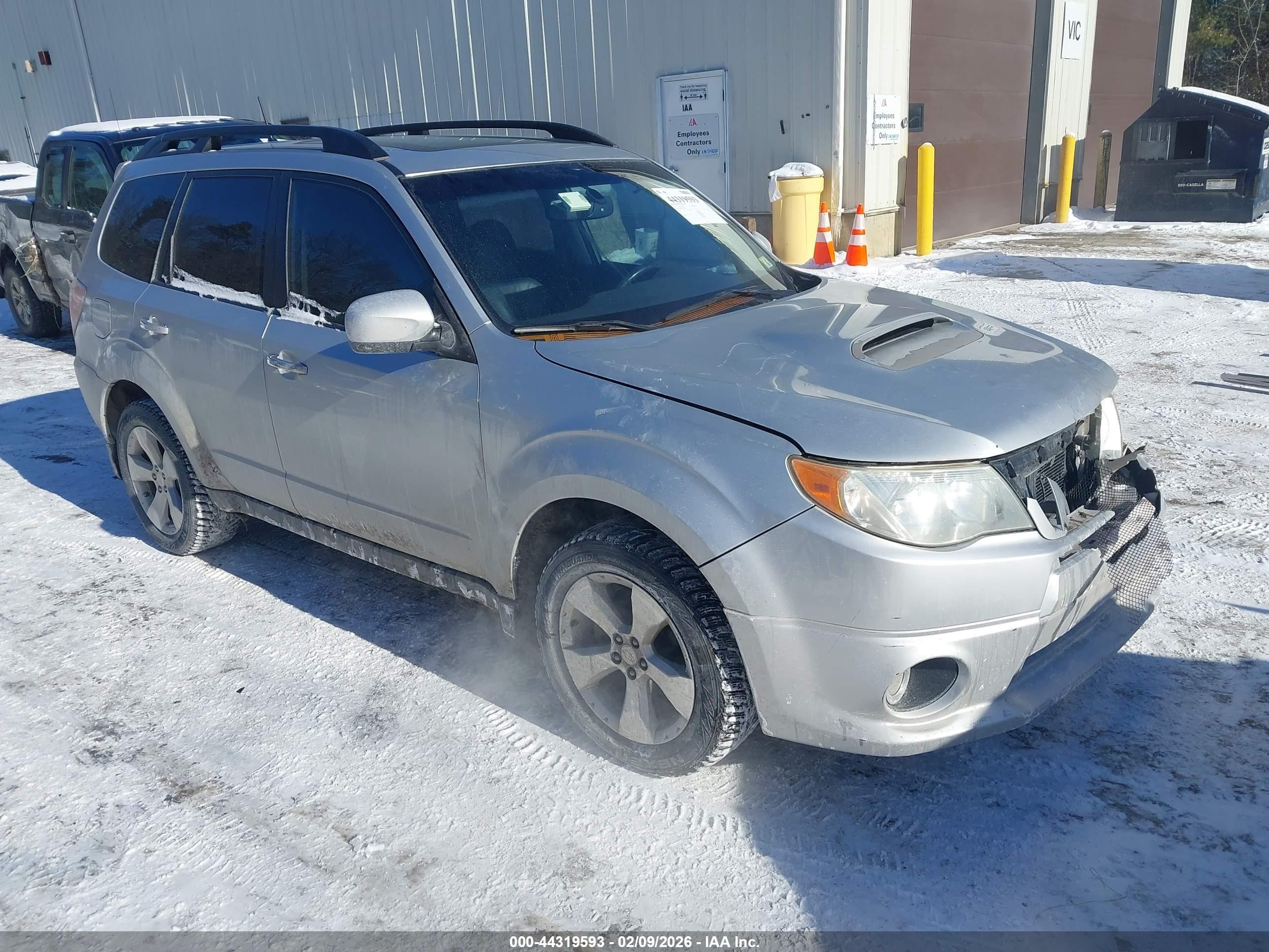 2010 Subaru Forester 2.5xt Limited Silver vin: JF2SH6FC1AH702905