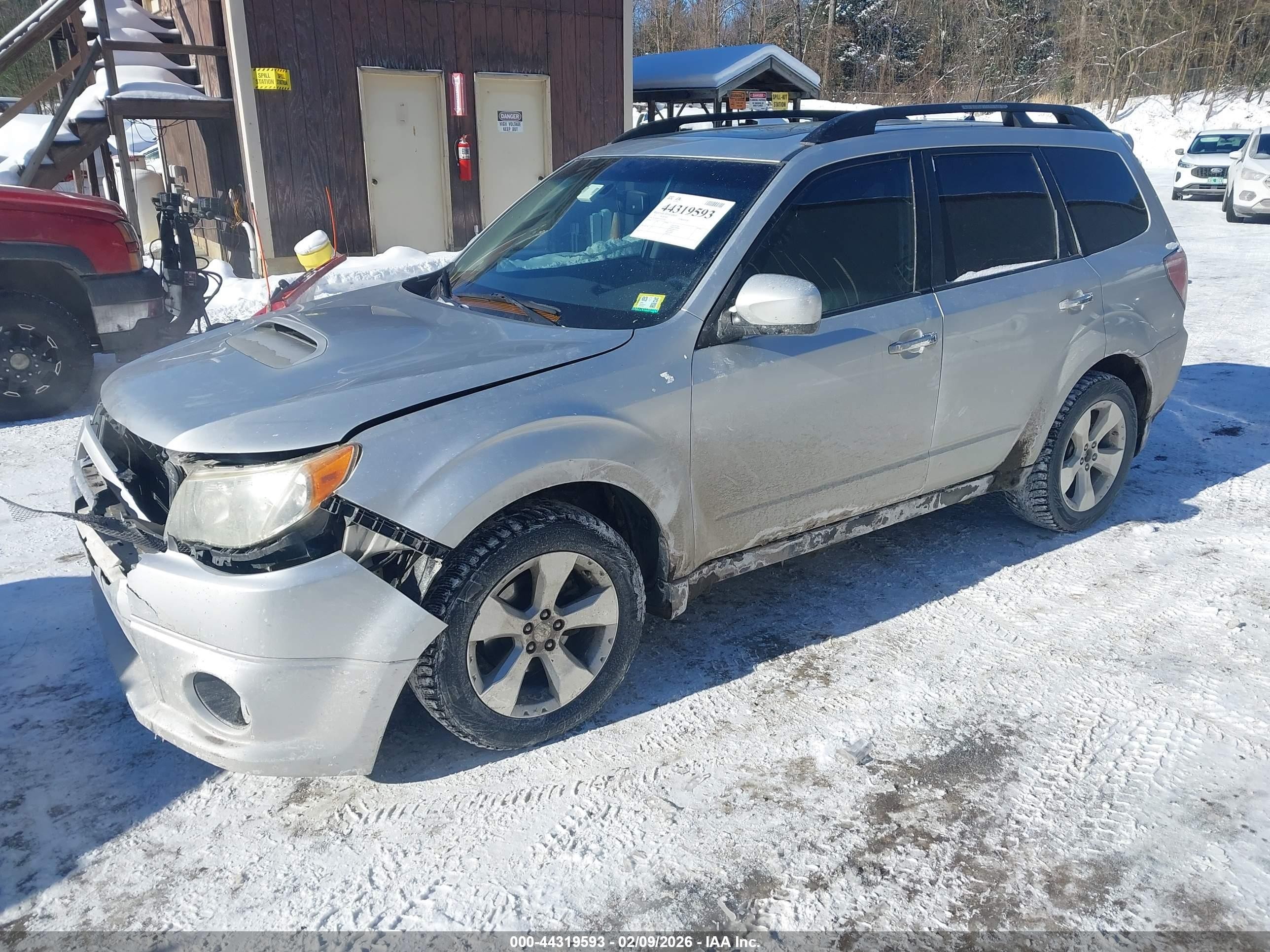 2010 Subaru Forester 2.5xt Limited Silver vin: JF2SH6FC1AH702905