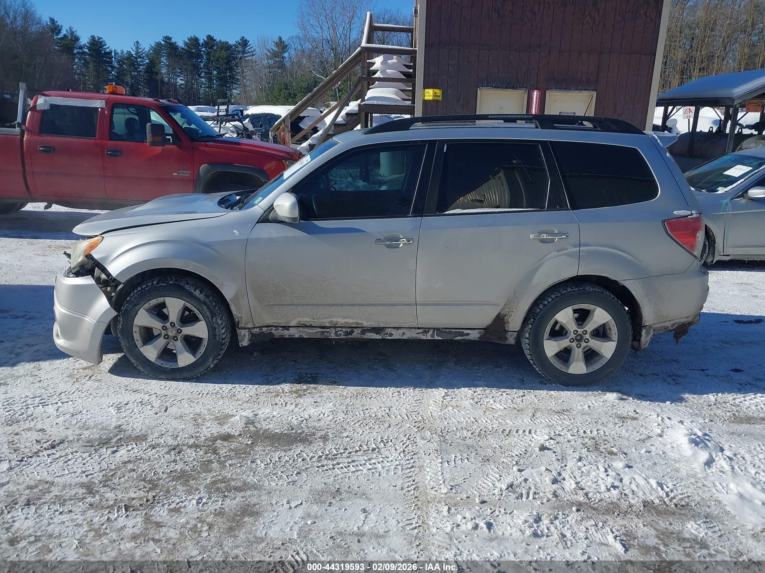 2010 Subaru Forester 2.5xt Limited Silver vin: JF2SH6FC1AH702905
